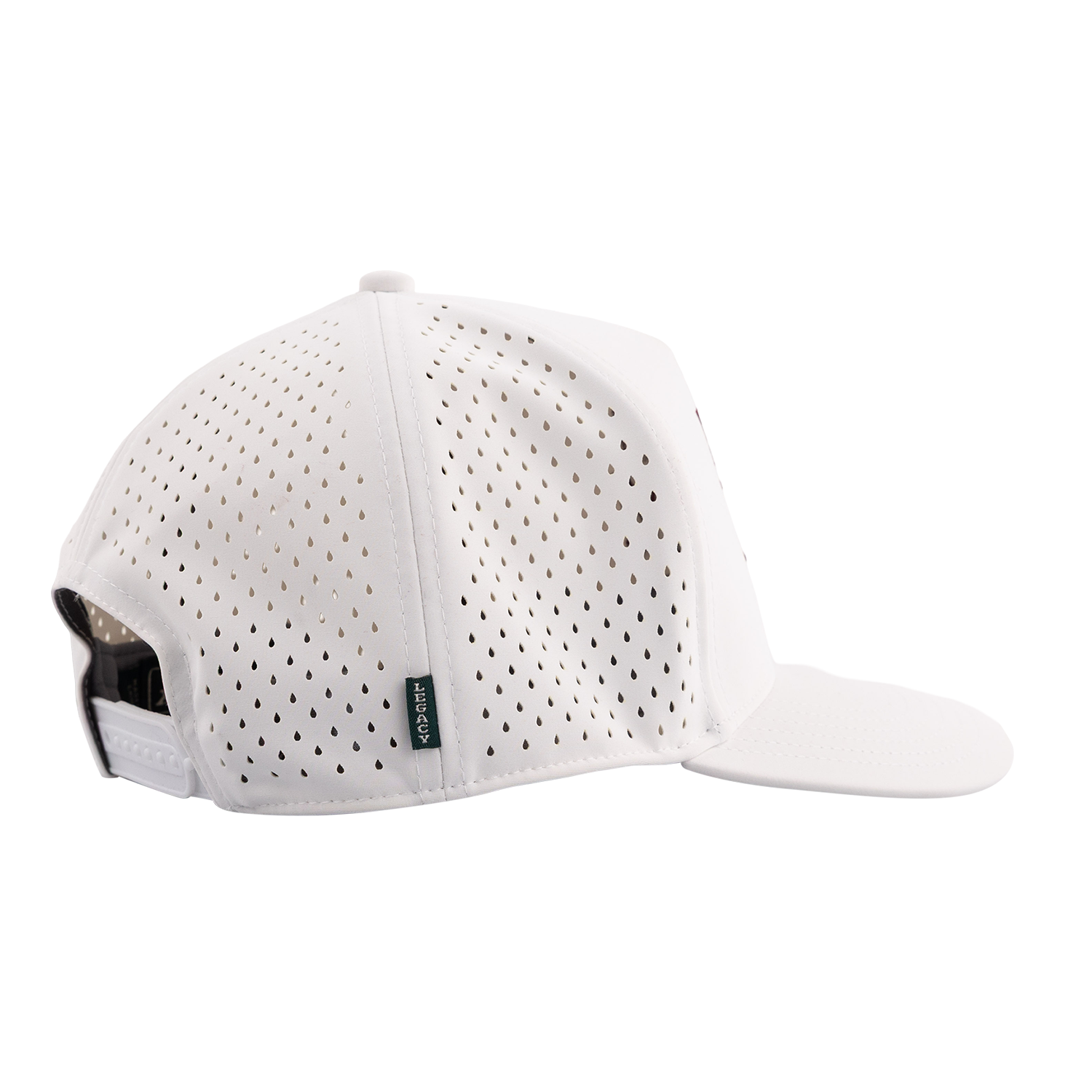 Texas A&M Legacy Youth High Crown Snapback Cap - White