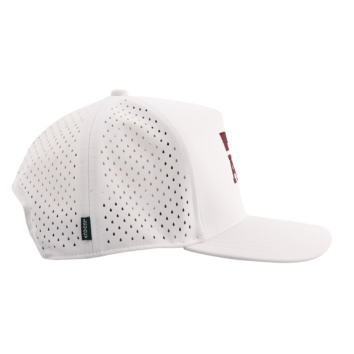 Texas A&M Legacy Youth High Crown Snapback Cap - White