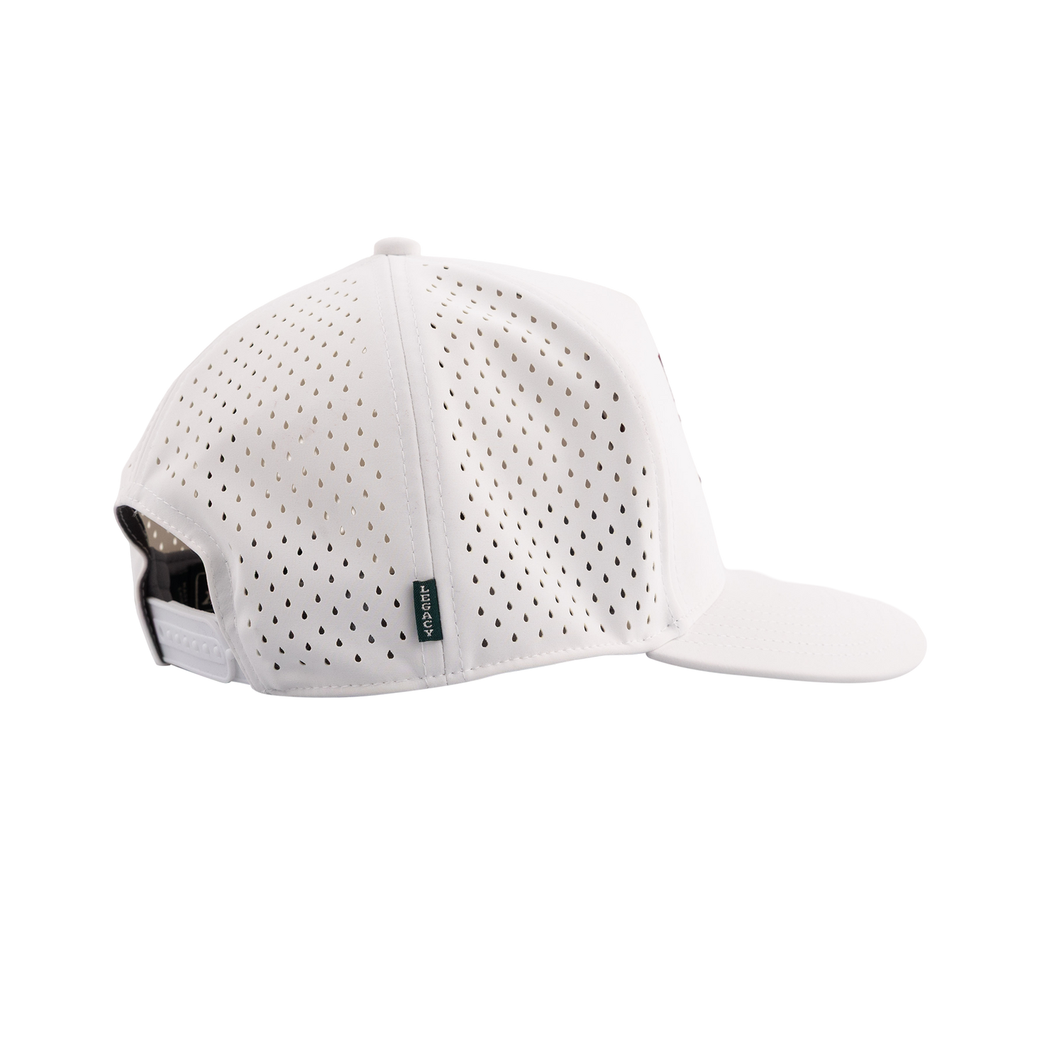 Texas A&M Legacy Youth High Crown Snapback Cap - White