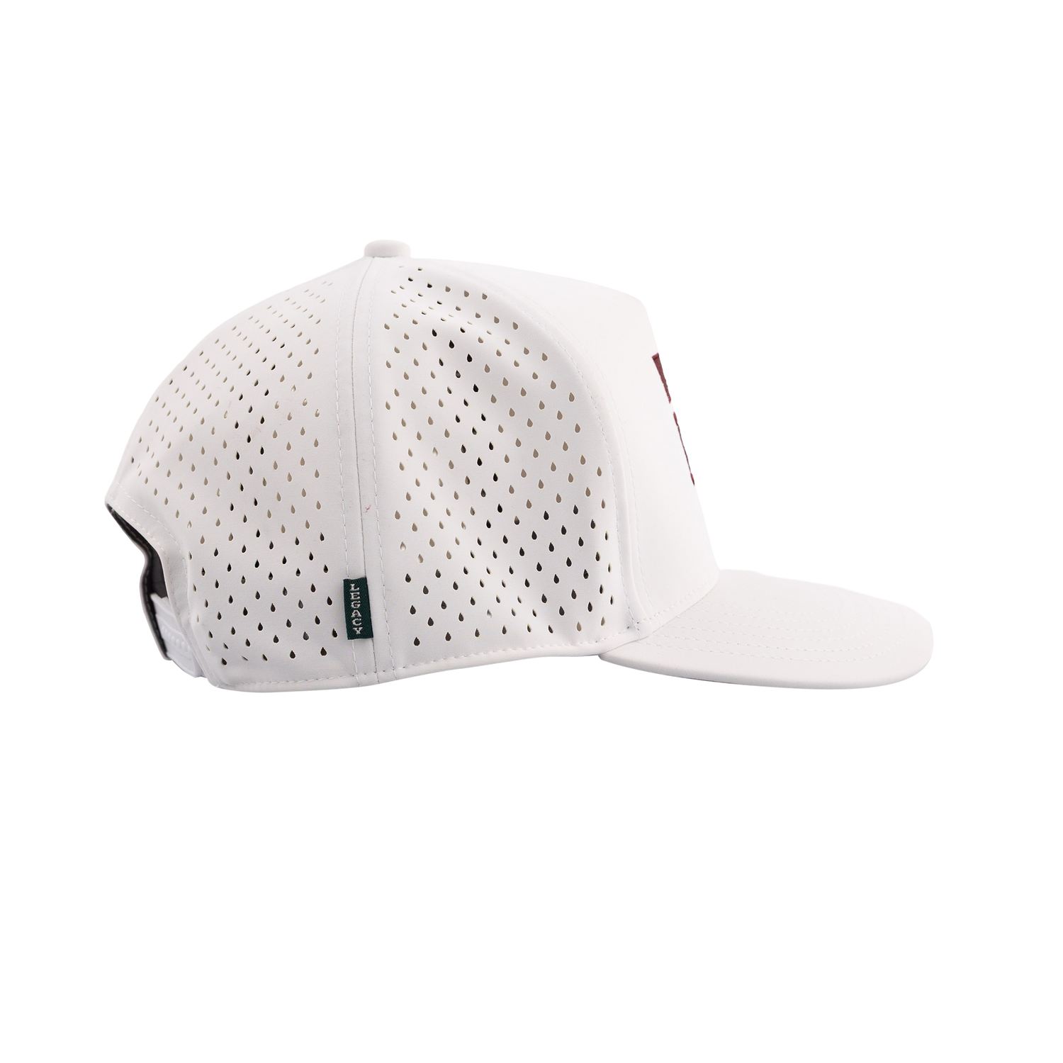 Texas A&M Legacy Youth High Crown Snapback Cap - White