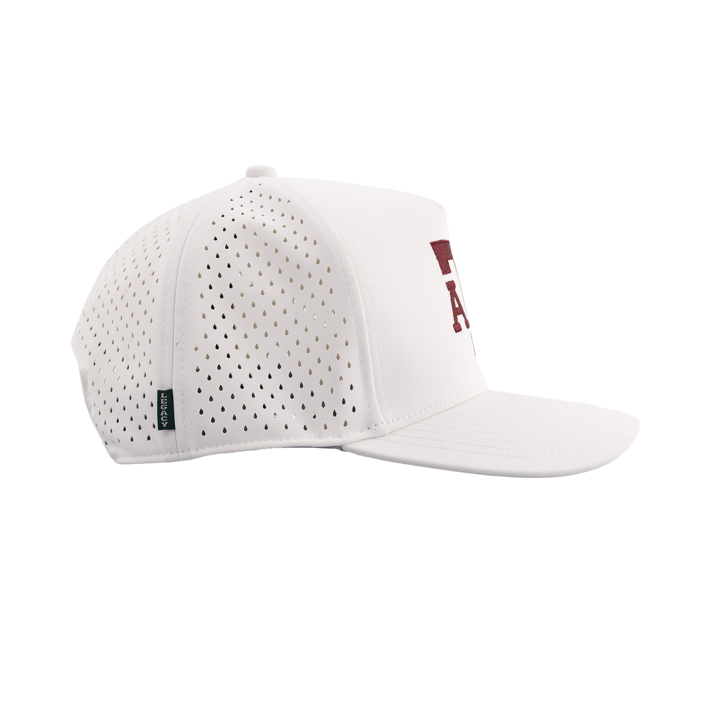 Texas A&M Legacy Youth High Crown Snapback Cap - White