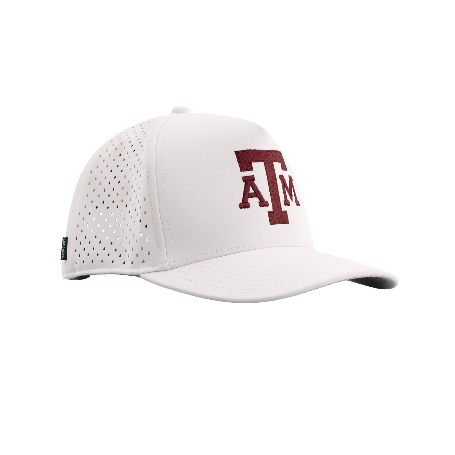 Texas A&M Legacy Youth High Crown Snapback Cap - White