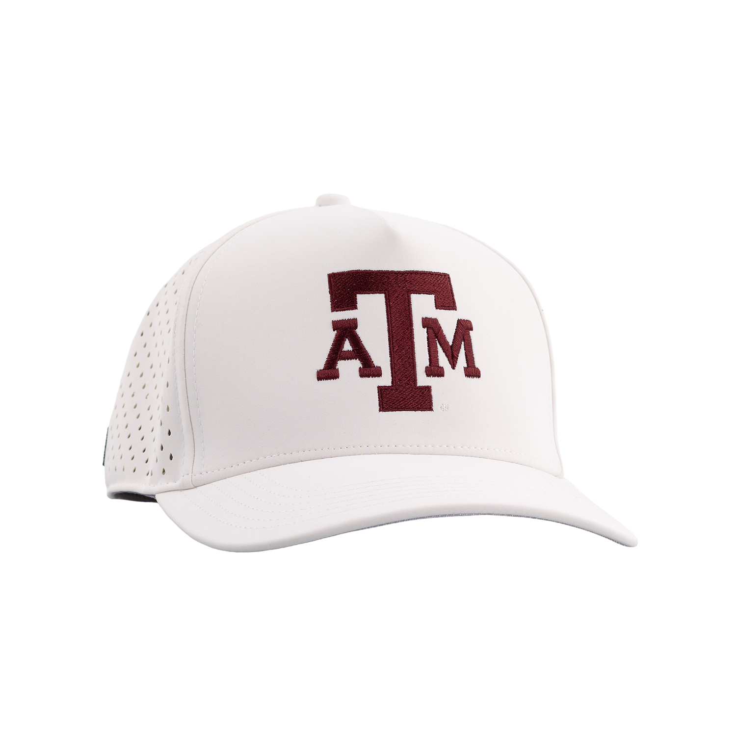 Texas A&M Legacy Youth High Crown Snapback Cap - White