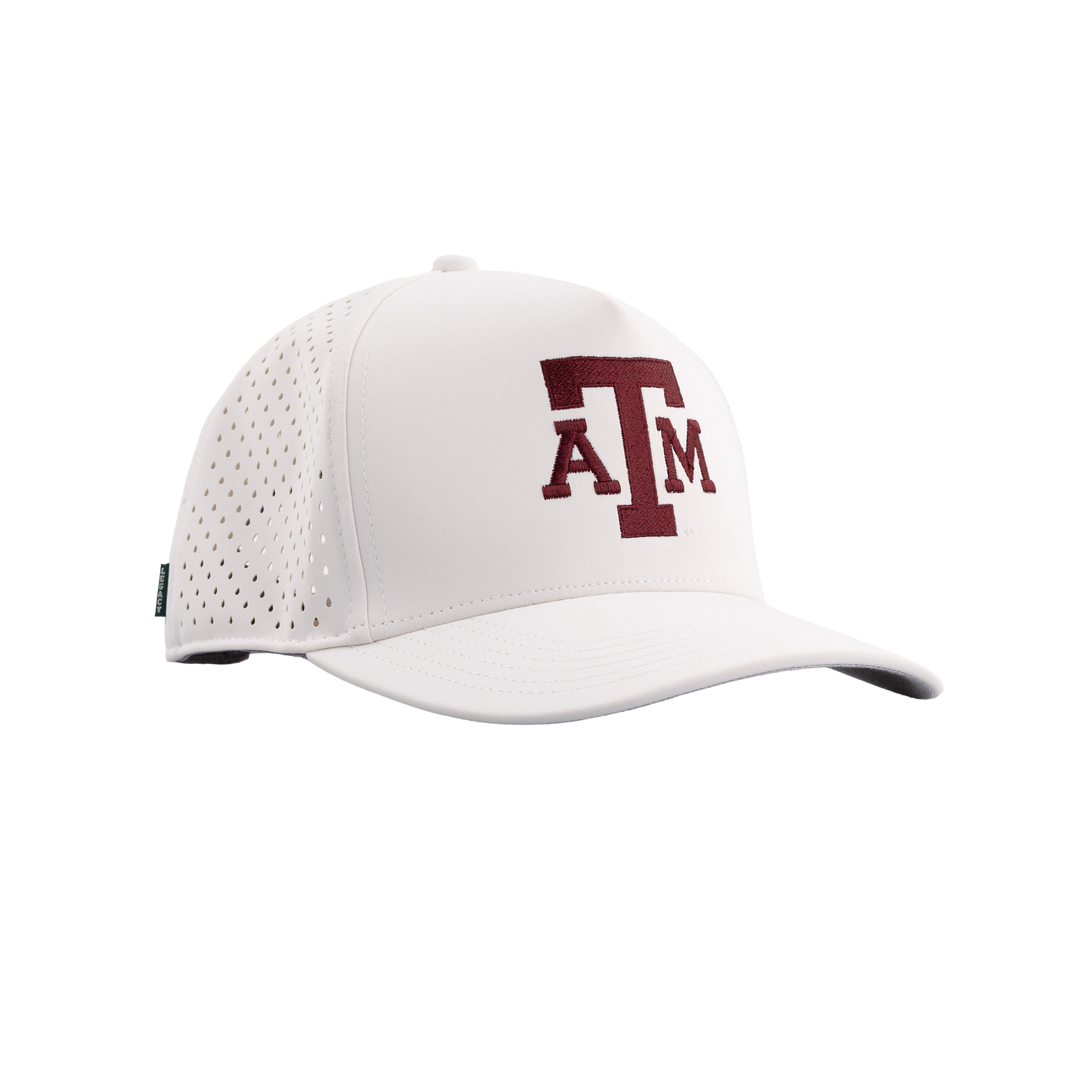 Texas A&M Legacy Youth High Crown Snapback Cap - White