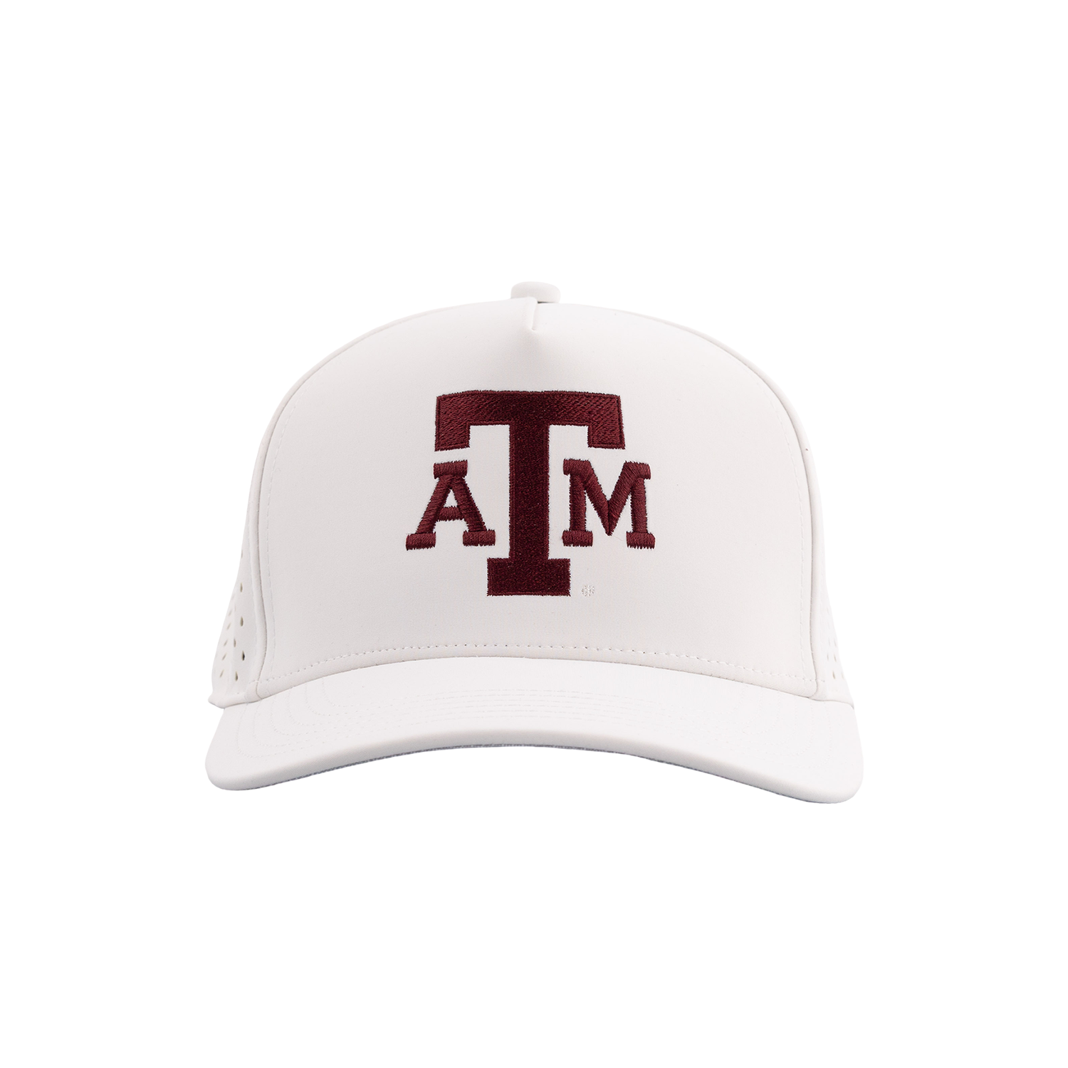 Texas A&M Legacy Youth High Crown Snapback Cap - White