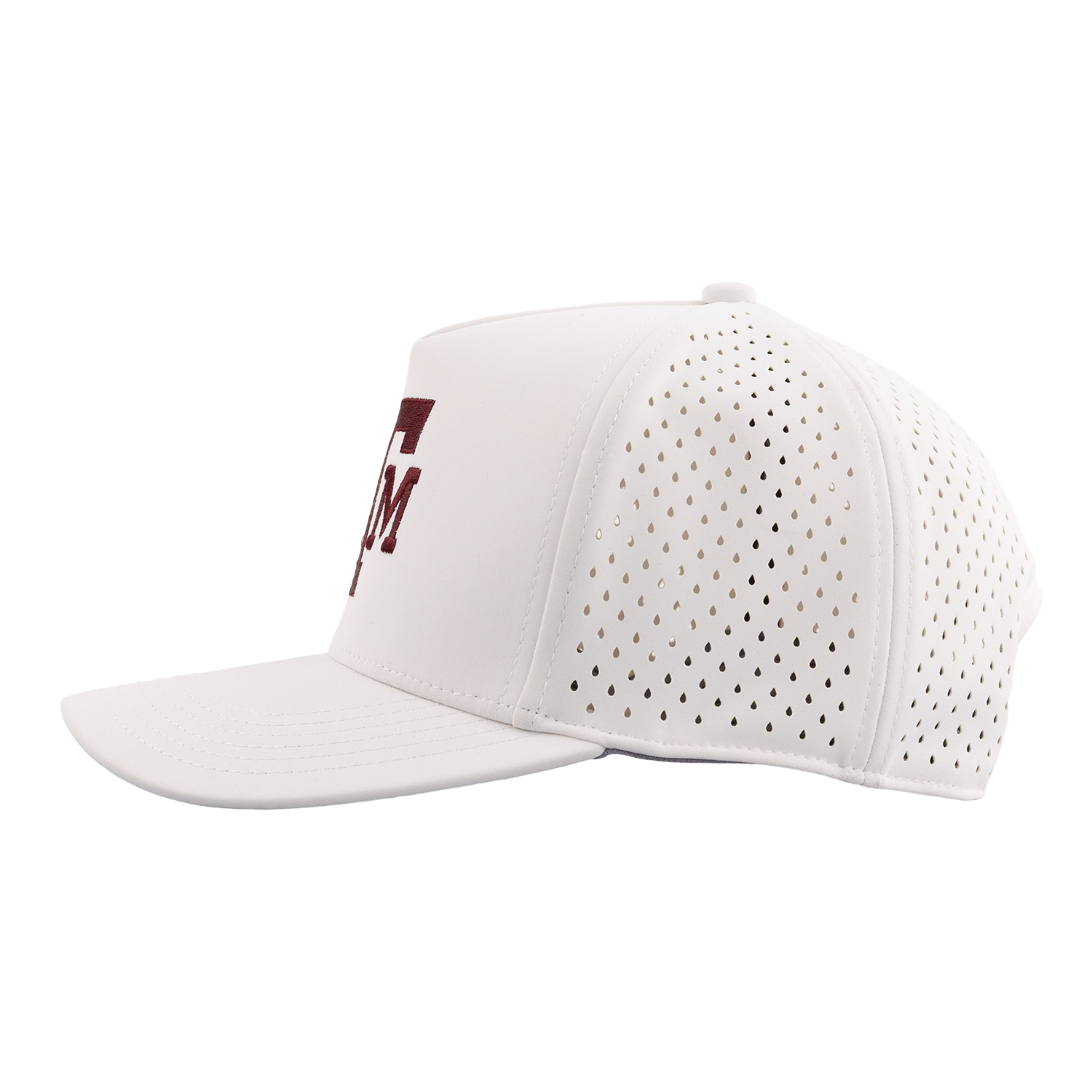 Texas A&M Legacy Youth High Crown Snapback Cap - White
