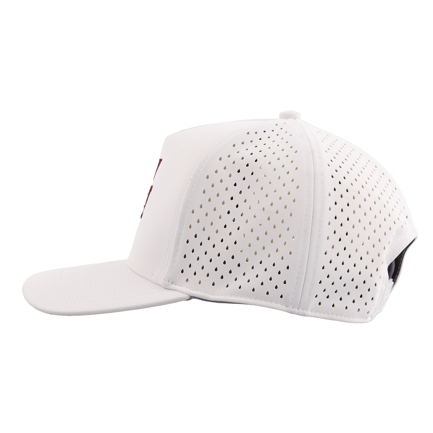 Texas A&M Legacy Youth High Crown Snapback Cap - White