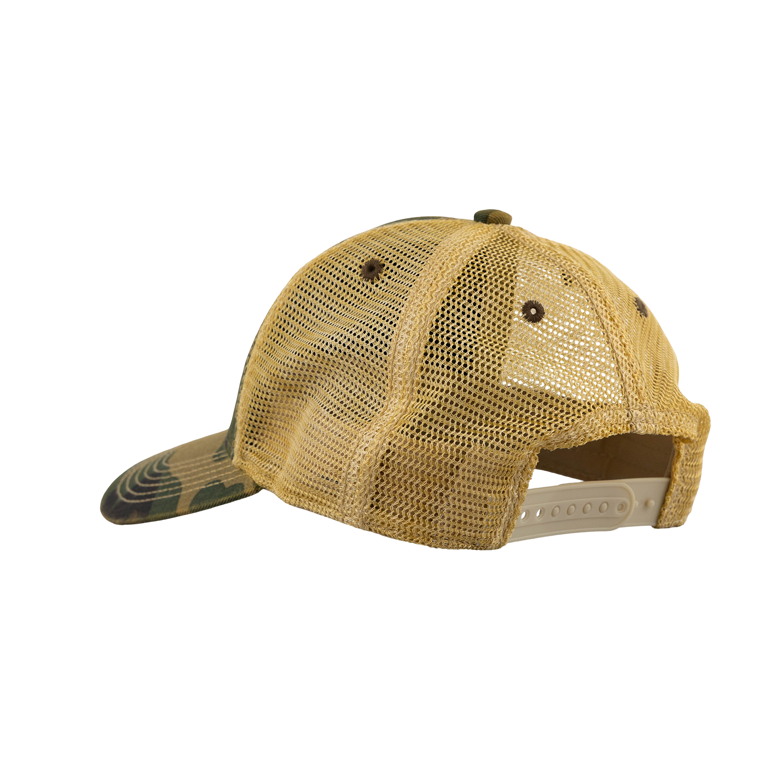 Texas A&M Legacy Youth Leather Patch Cap - Camo