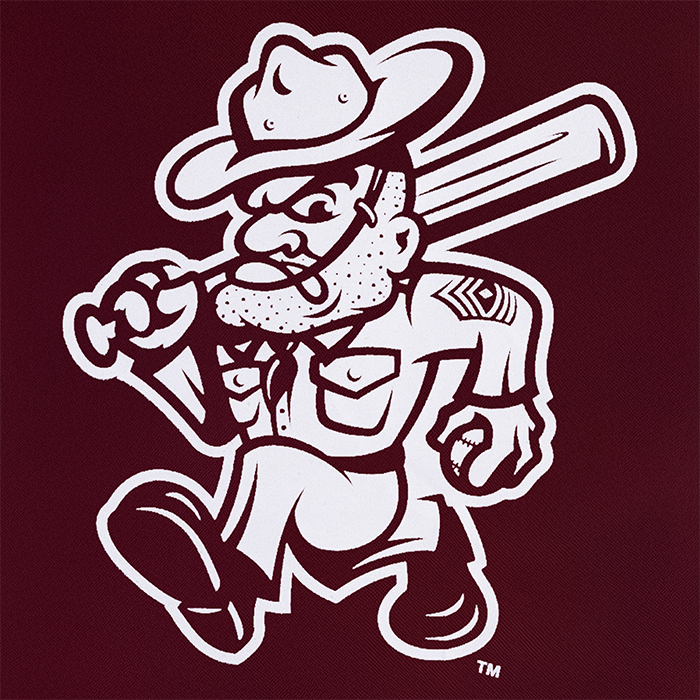 Ol' Sarge Baseball Drawstring Bag - Maroon