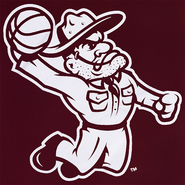 Ol' Sarge Basketball Drawstring Bag - Maroon