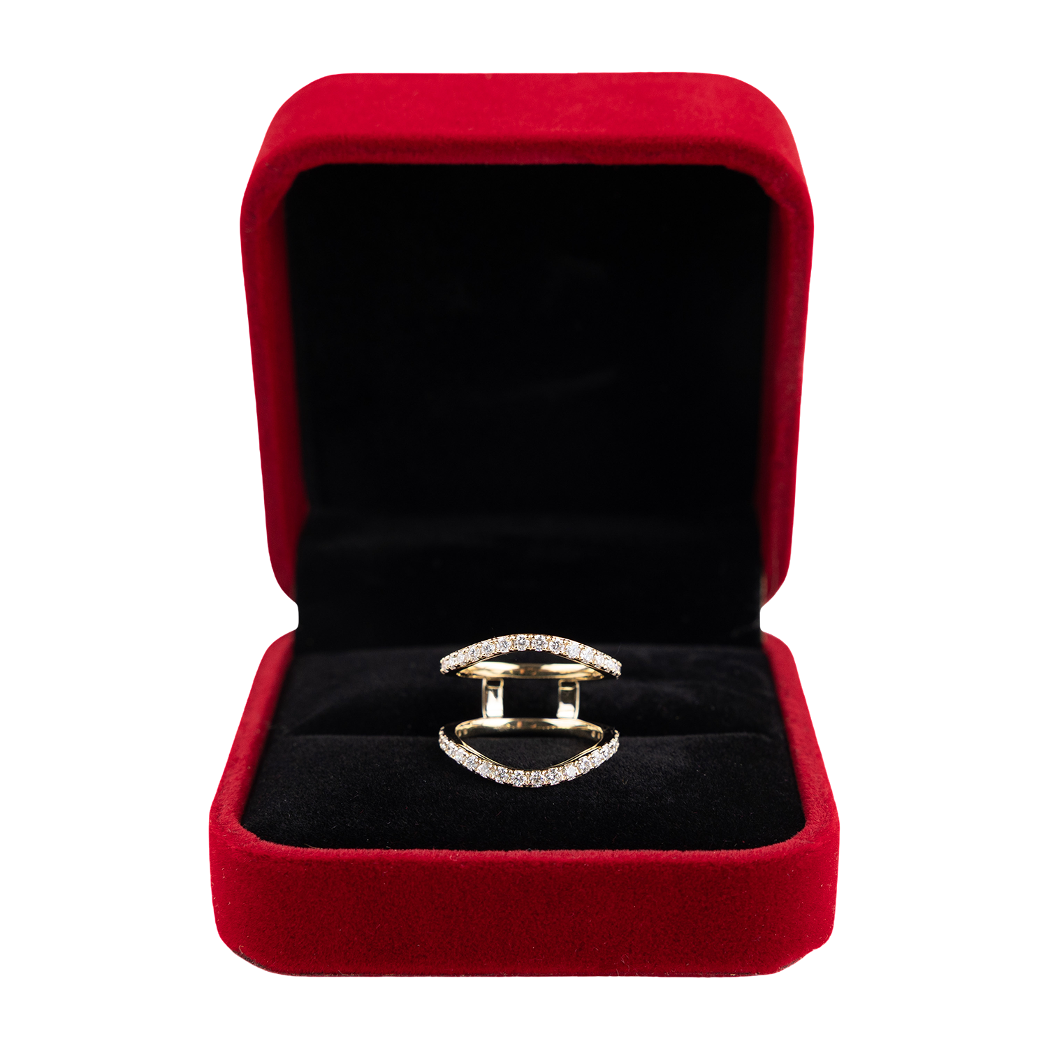 Collegiate Outfitters Diamond Aggie Ring Wrap - Gold