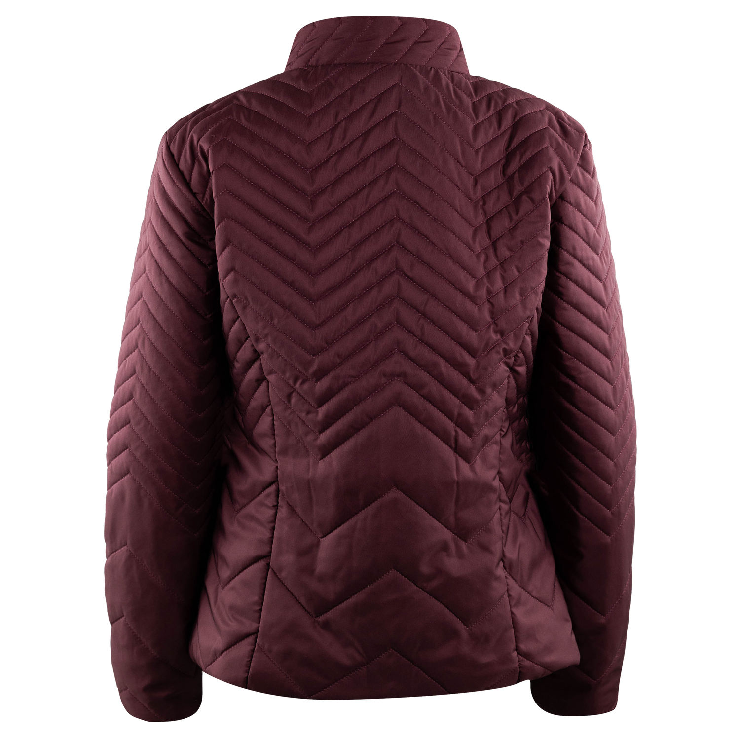 Collegiate Outfitters Italian Women's Puffer Jacket - Maroon