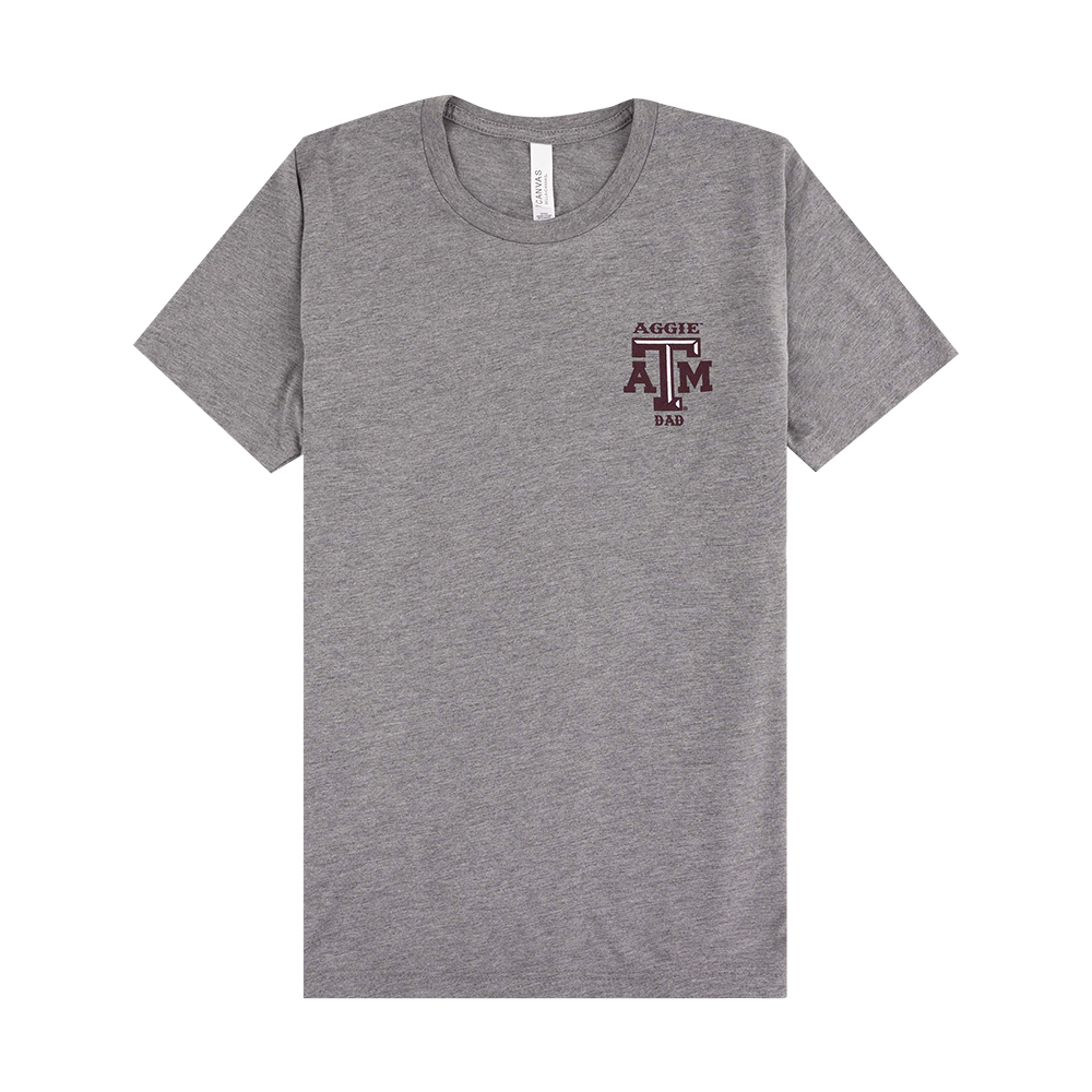 Fightin' Texas Aggie Dad Grey T-Shirt