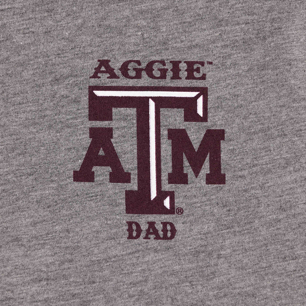 Fightin' Texas Aggie Dad Grey T-Shirt