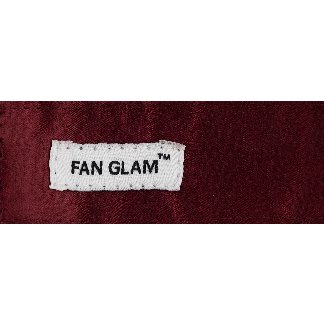 Texas A&M Fan Glam Star Skinny Beaded Purse Strap - Maroon