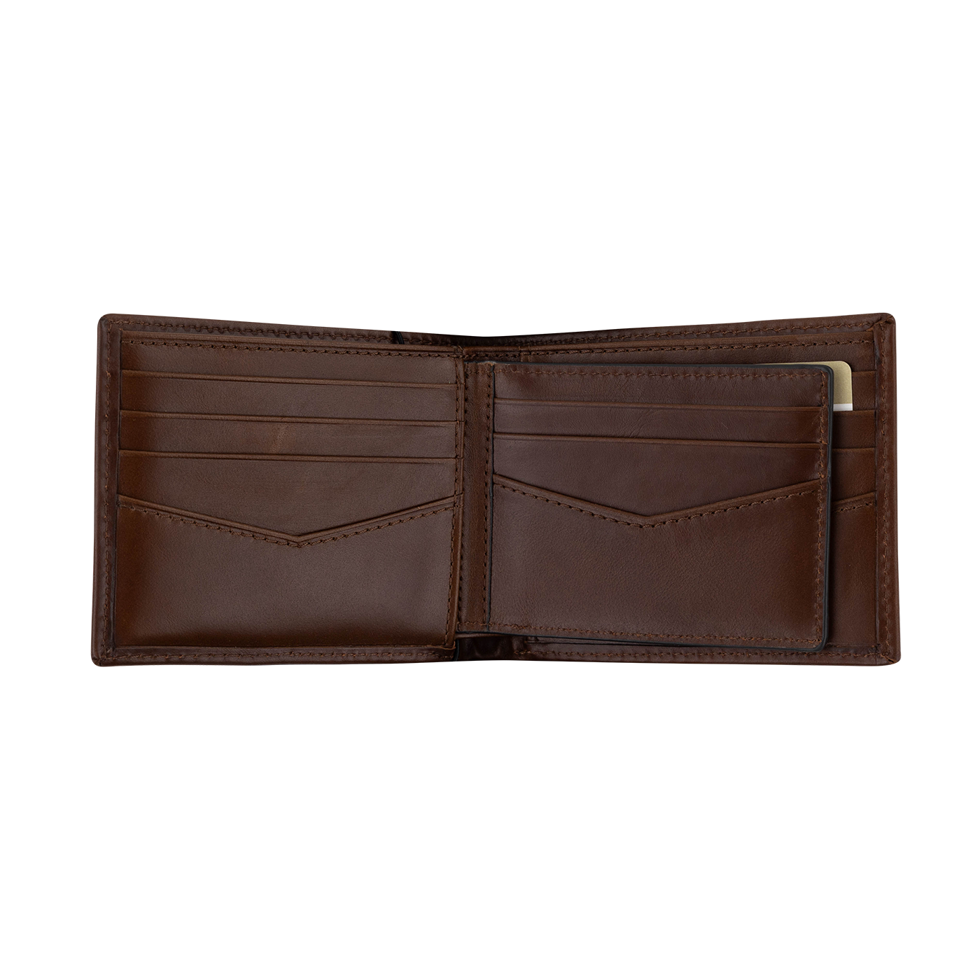 Texas A&M Fossil Dark Brown Bifold Wallet