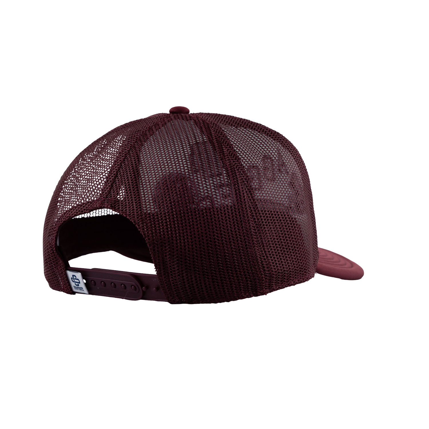 Aggies Collegiate Outfitters Diagonal Patch Hat - White