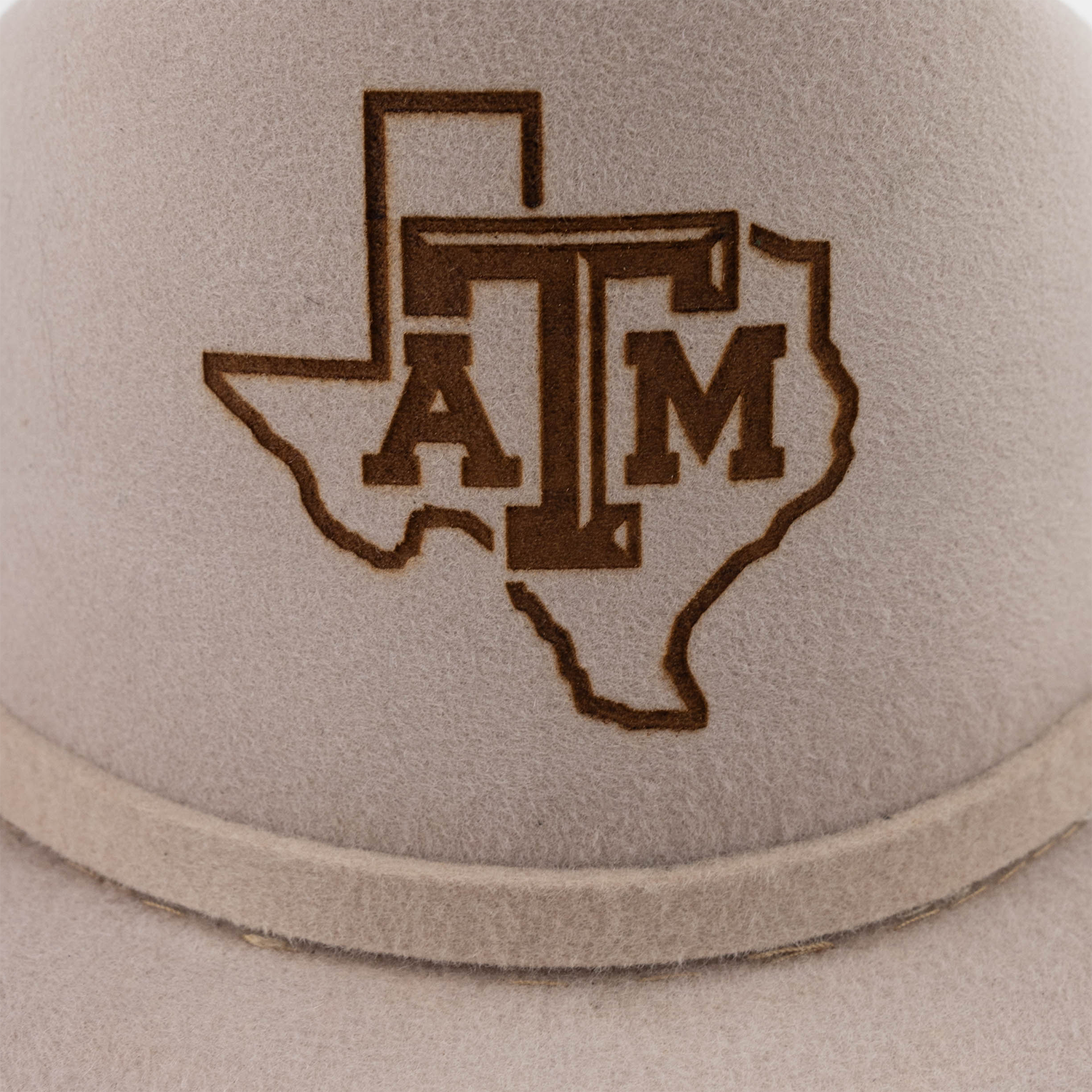 Texas A&M Zaza Hat Co Lonestar Cowboy Hat - Brown