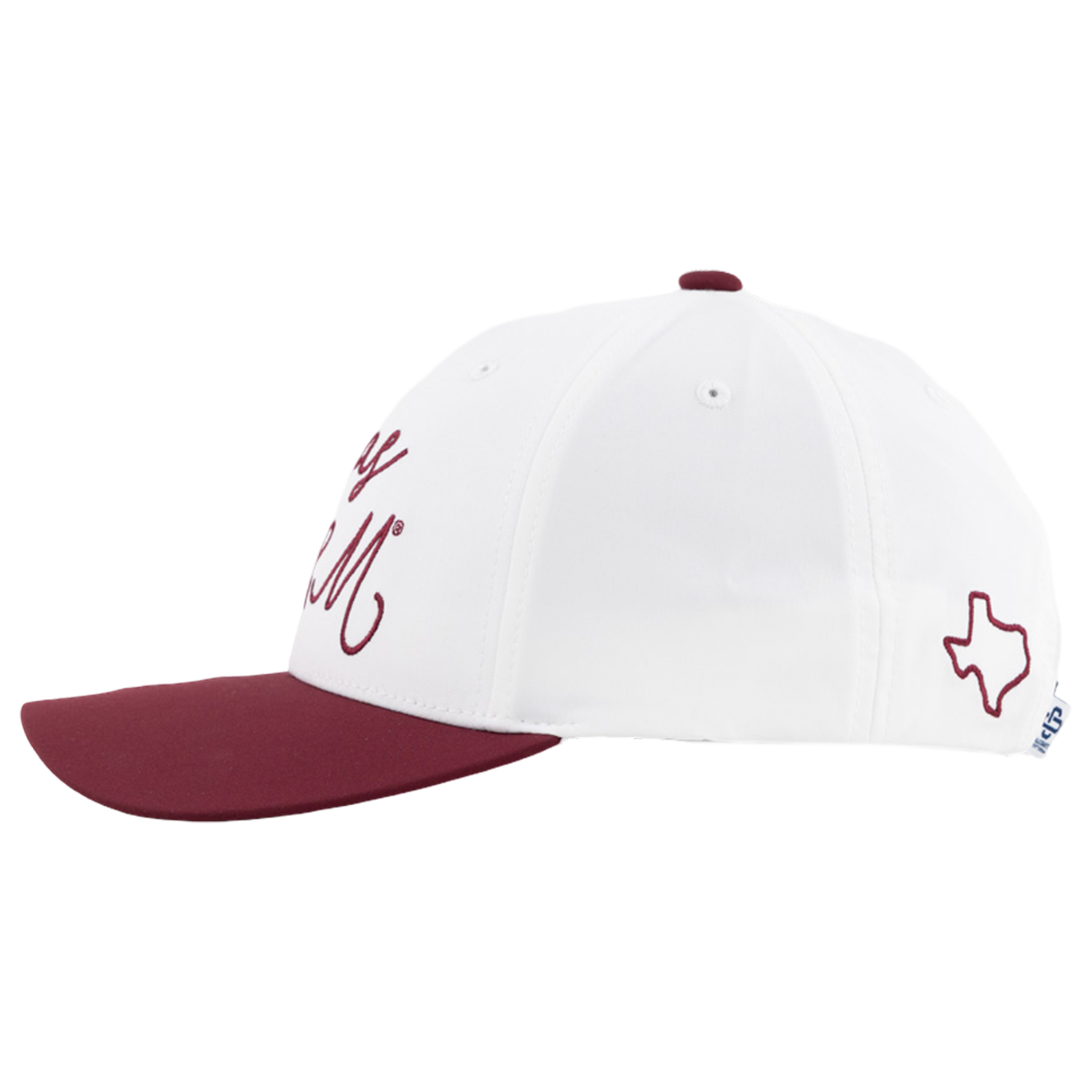 Texas A&M Embroidered All Over Script Cap - Maroon