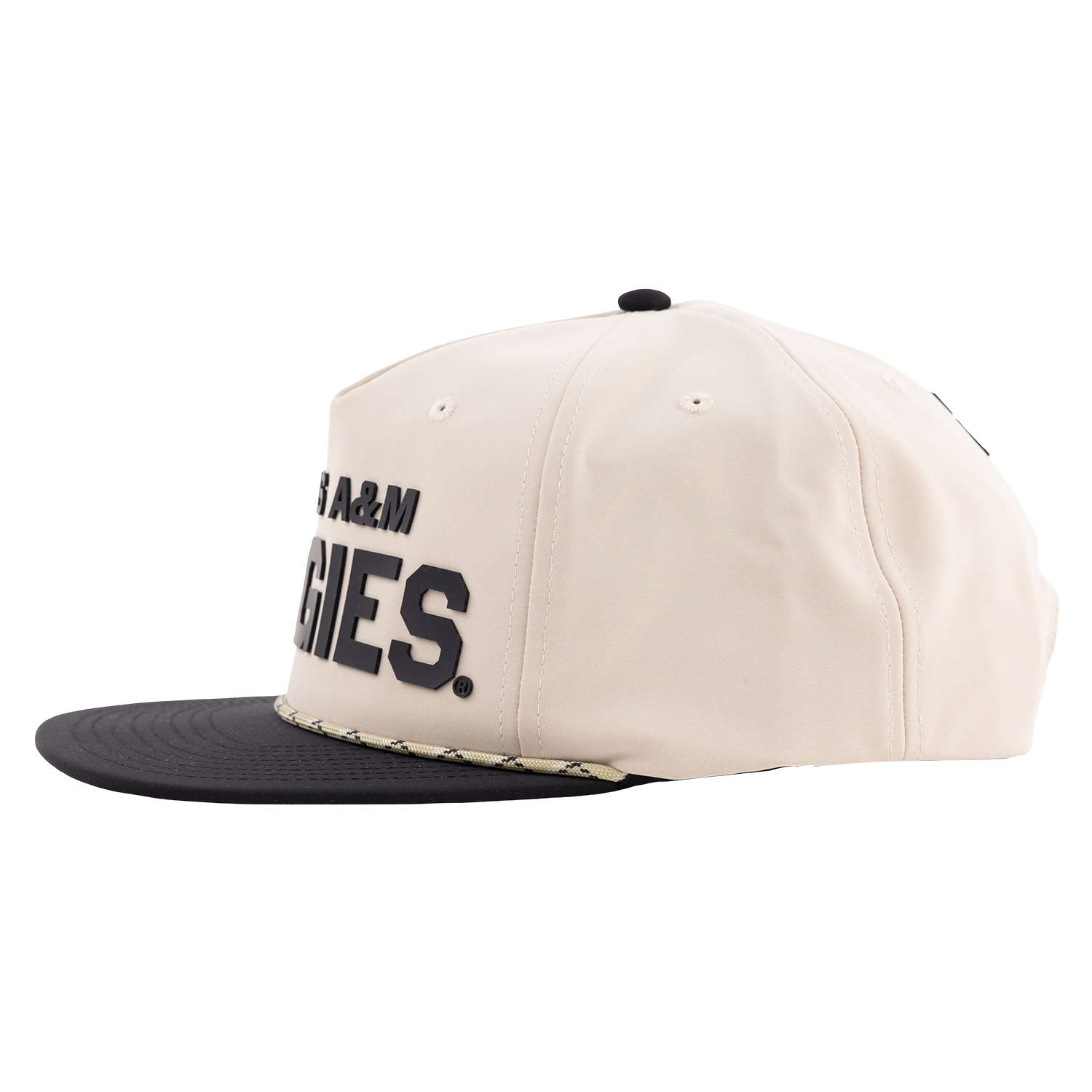 Texas A&M Aggies Collegiate Outfitters Two Tone Rope Hat - Beige