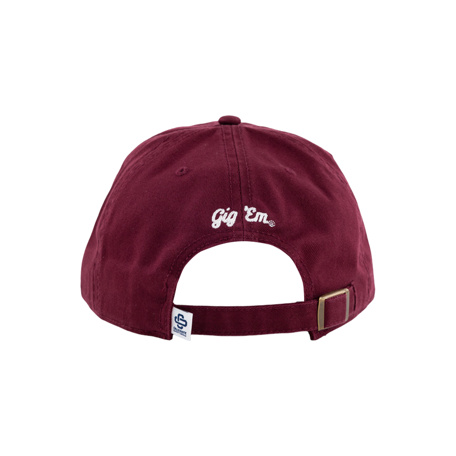 Script Aggies Collegiate Outfitters Embroidered Twill Cap - Maroon