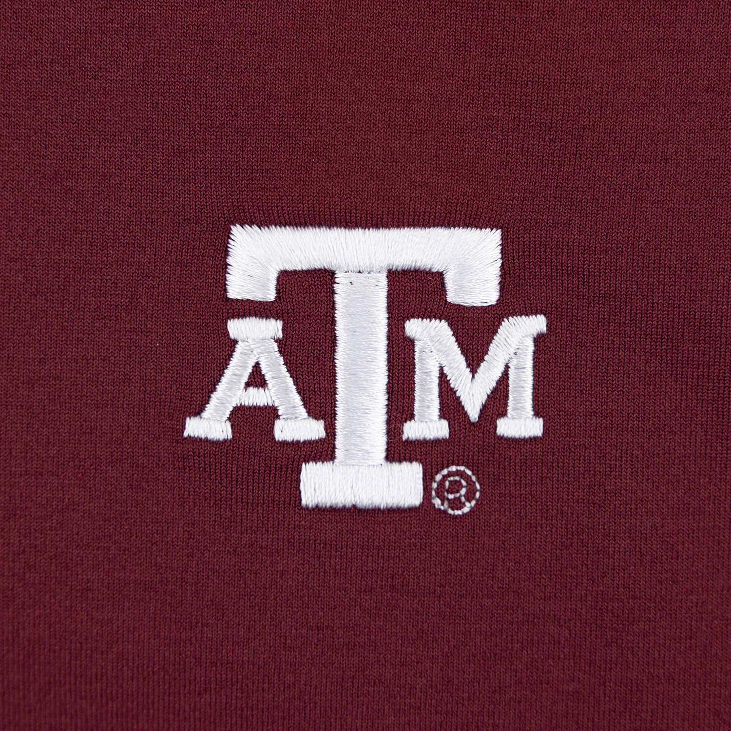 Texas A&M Collegiate Outfitters Solid 1/4 Zip Vest - Maroon