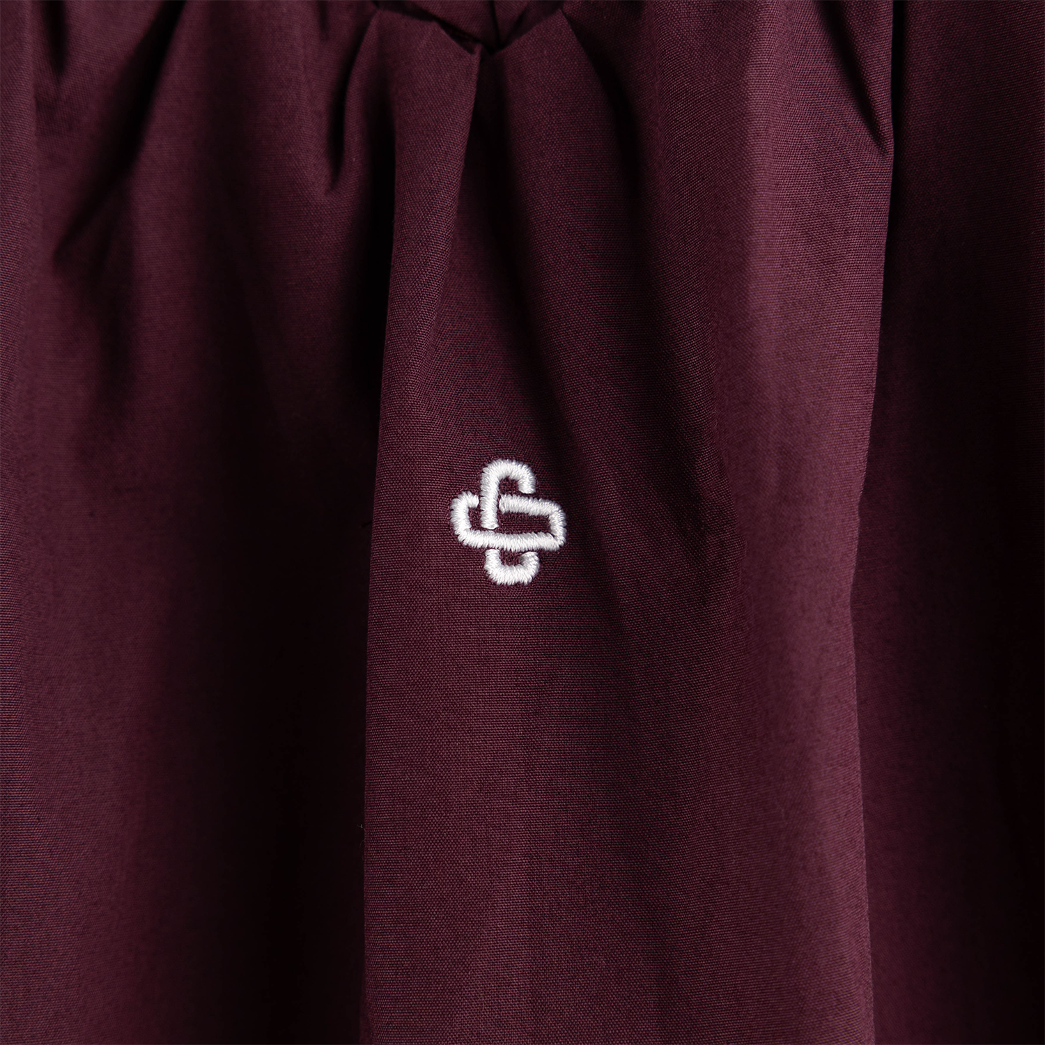 Collegiate Outfitters Lace V-Neck Dress - Maroon