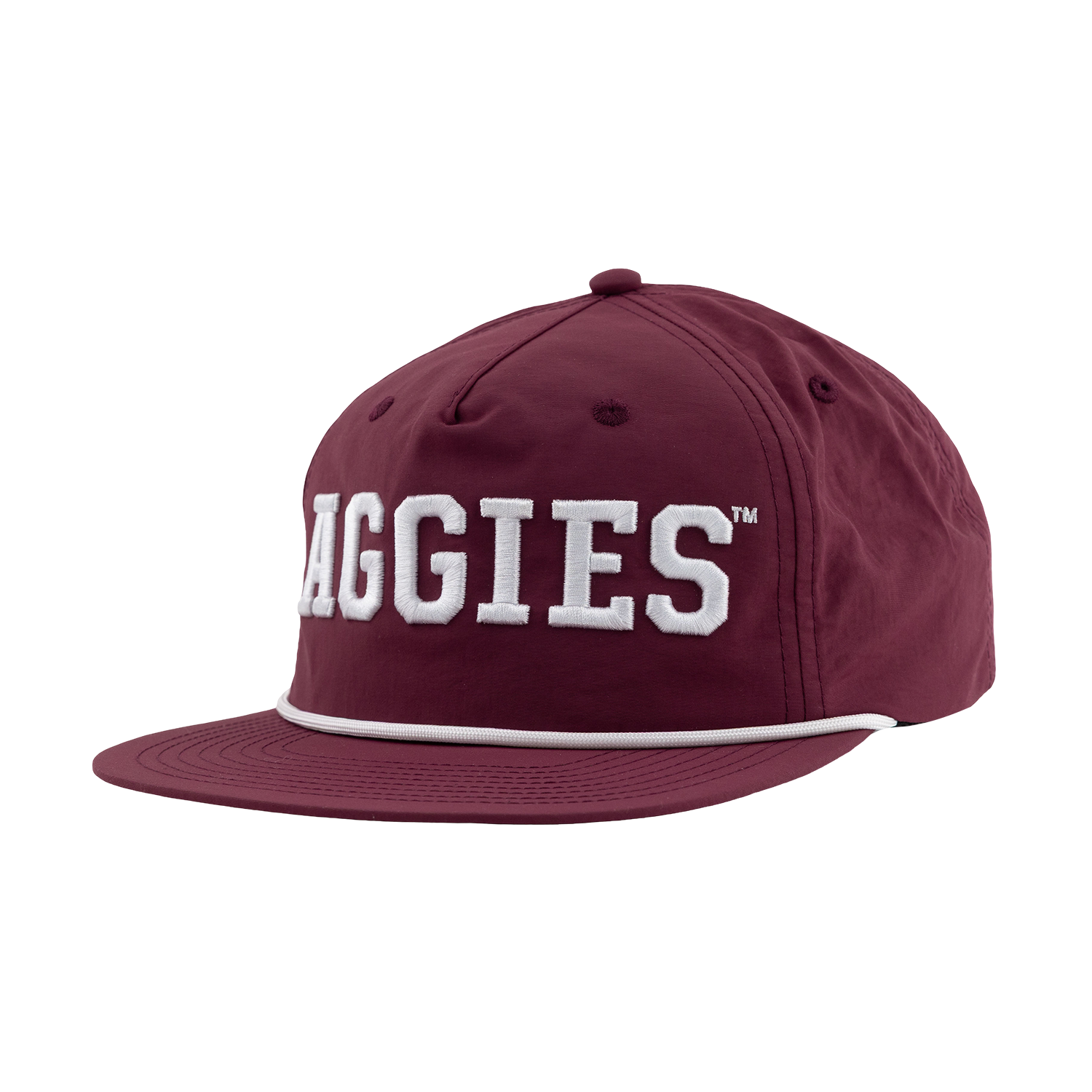 Aggies Collegiate Outfitters Performance Rope Cap - Maroon