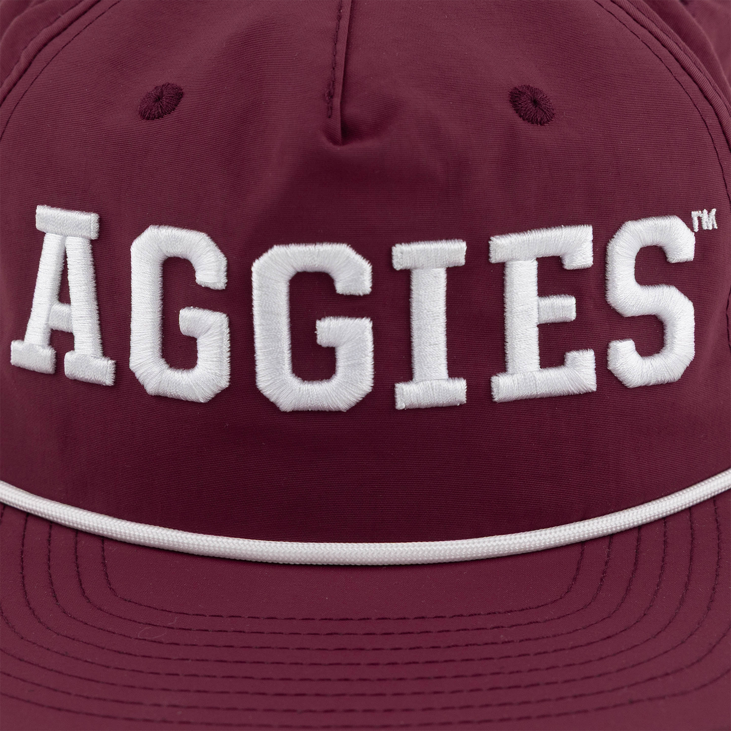Aggies Collegiate Outfitters Performance Rope Cap - Maroon