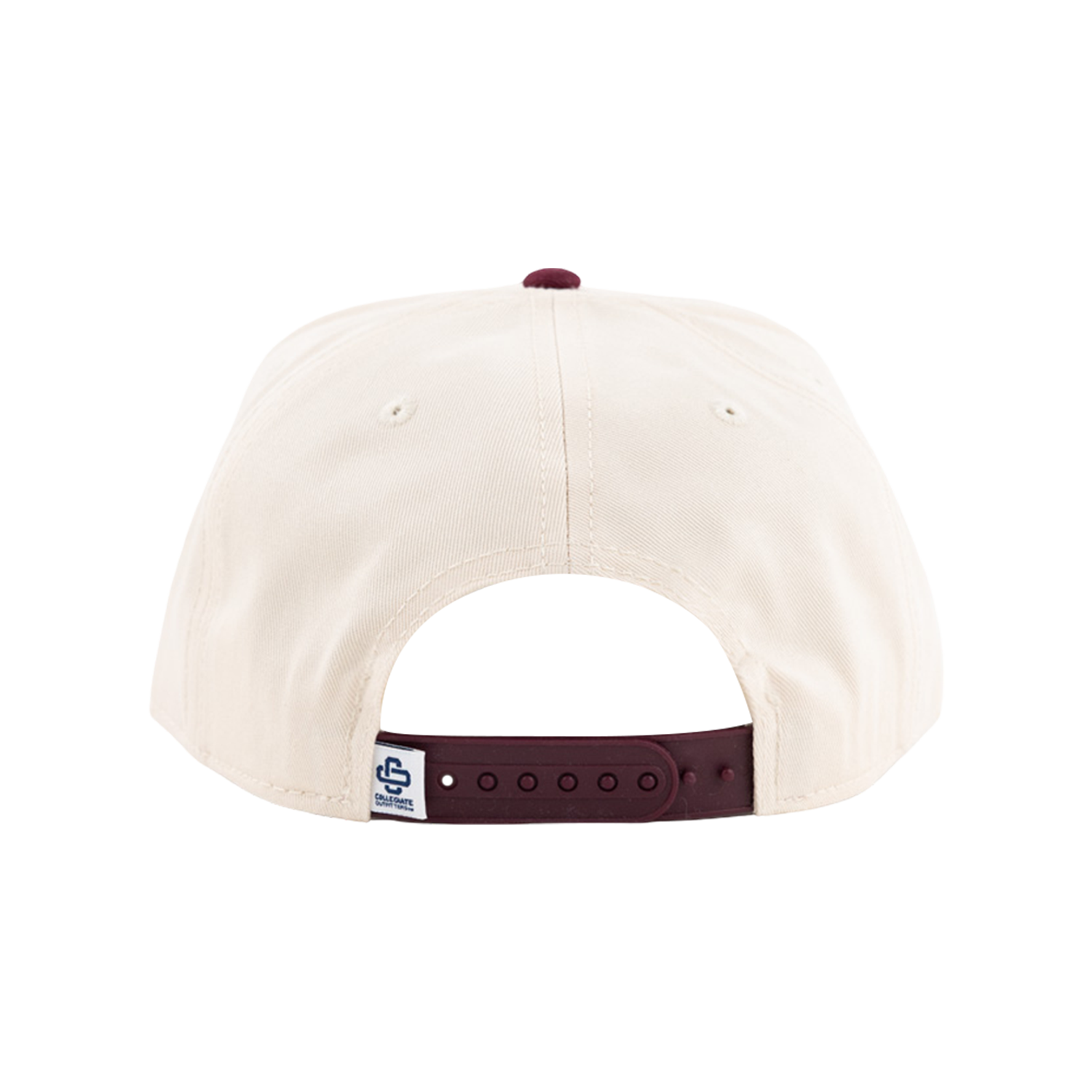 Howdy Embroidered Collegiate Outfitters Two Toned Cap - Cream