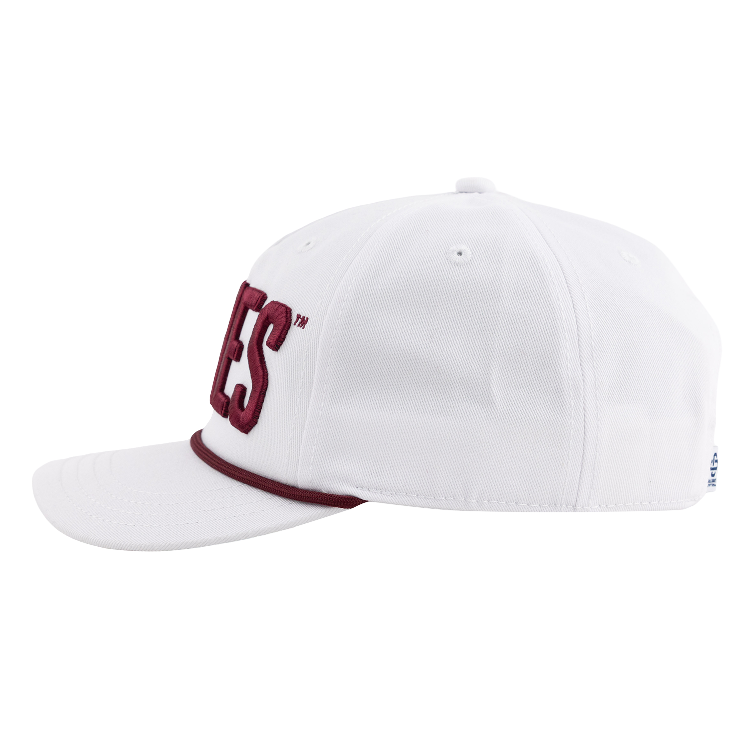 Aggies Collegiate Outfitters Youth Rope Cap - White