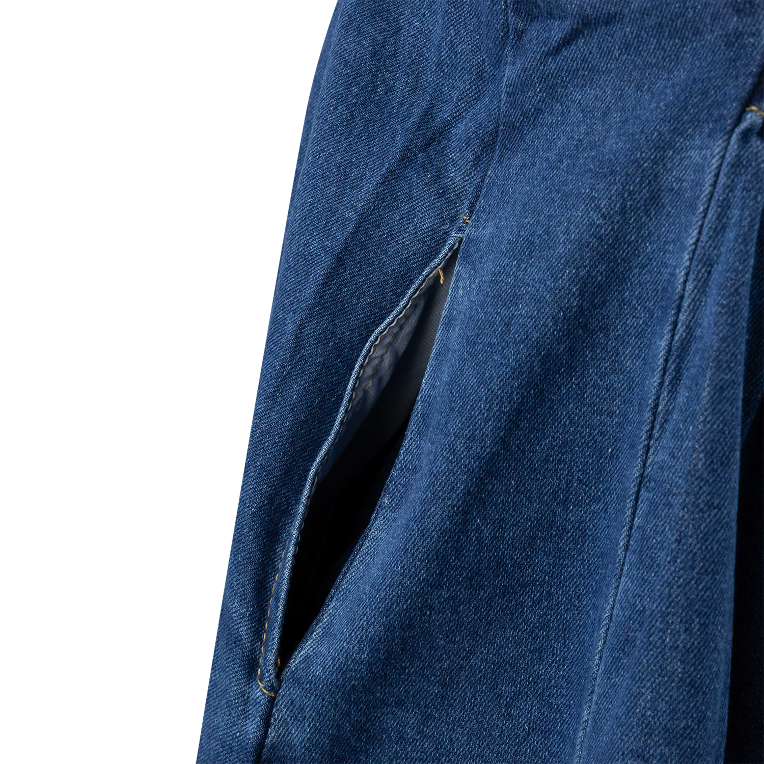 Veveret Denim Pleated Dress