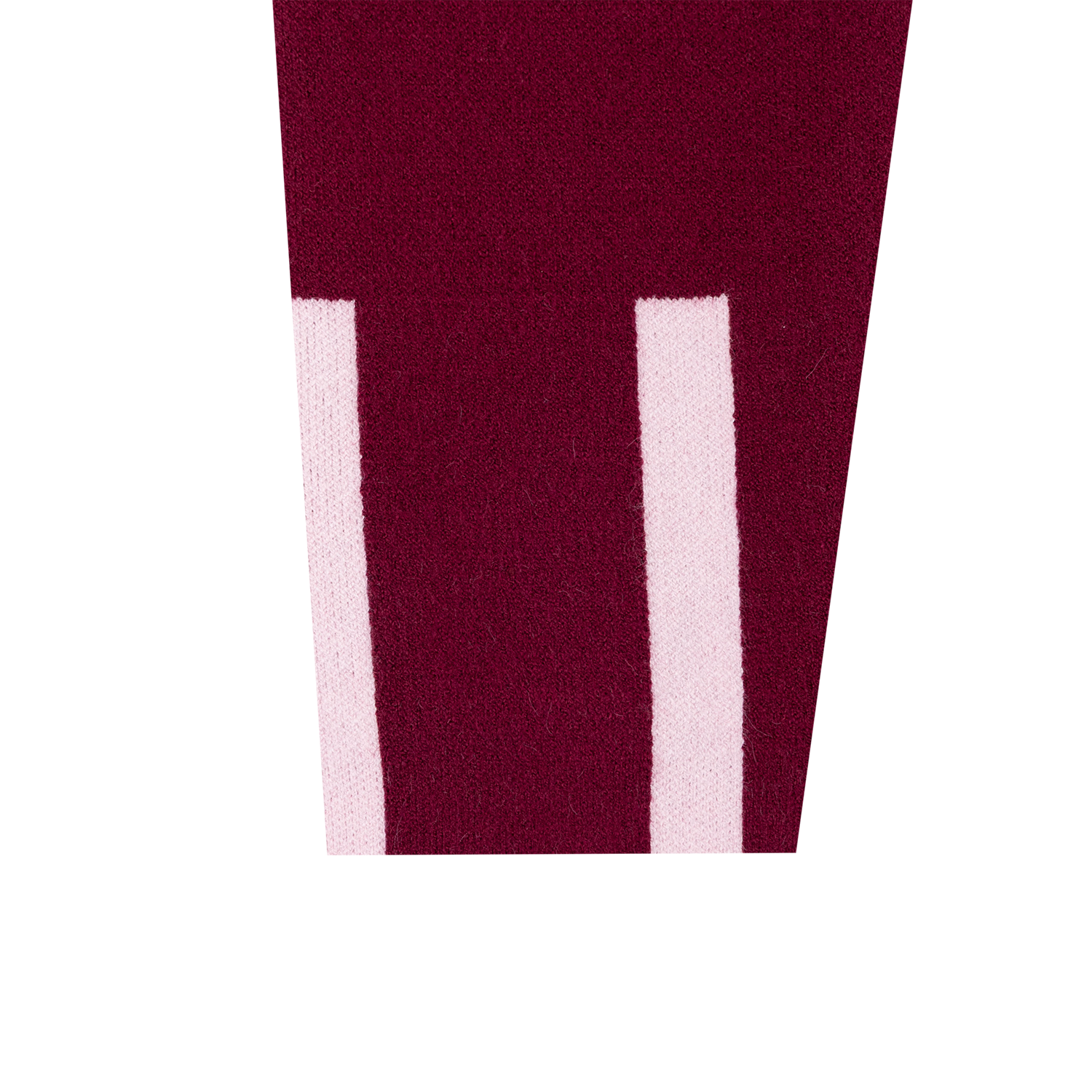 Pinch Pink Striped Polo Sweater - Maroon