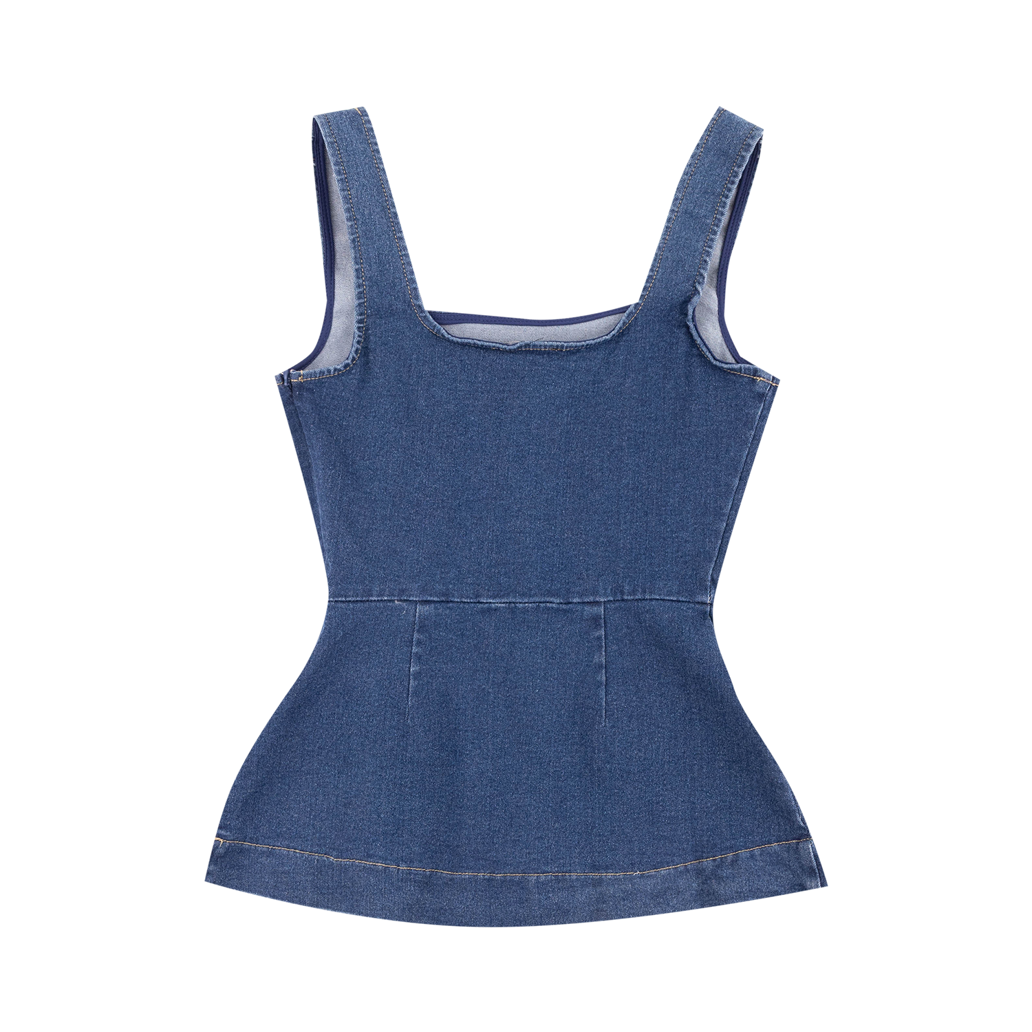 Timing Inc Women's Denim Darling Corset Top