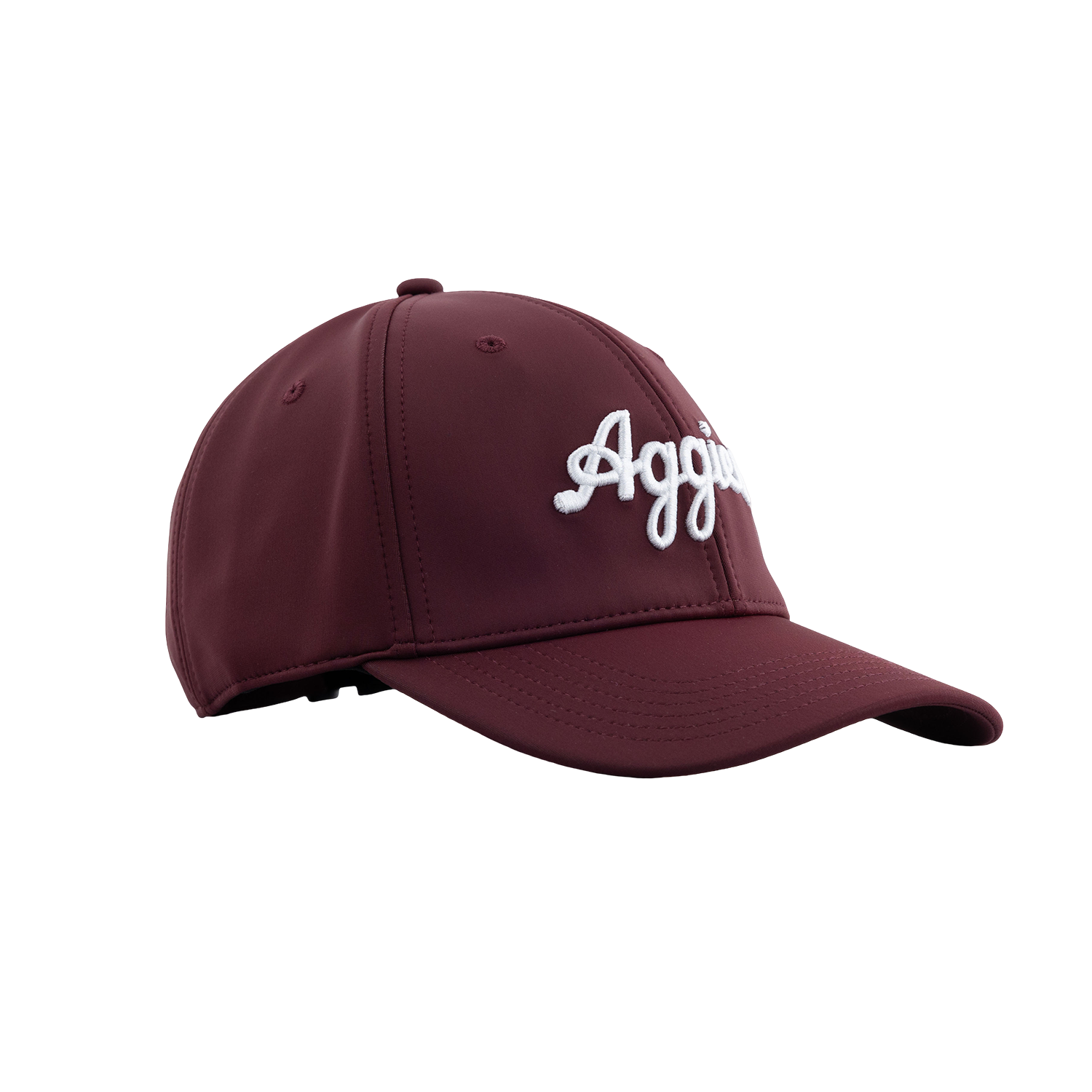 Script Aggies Collegiate Outfitters 6 Panel Hat - Maroon