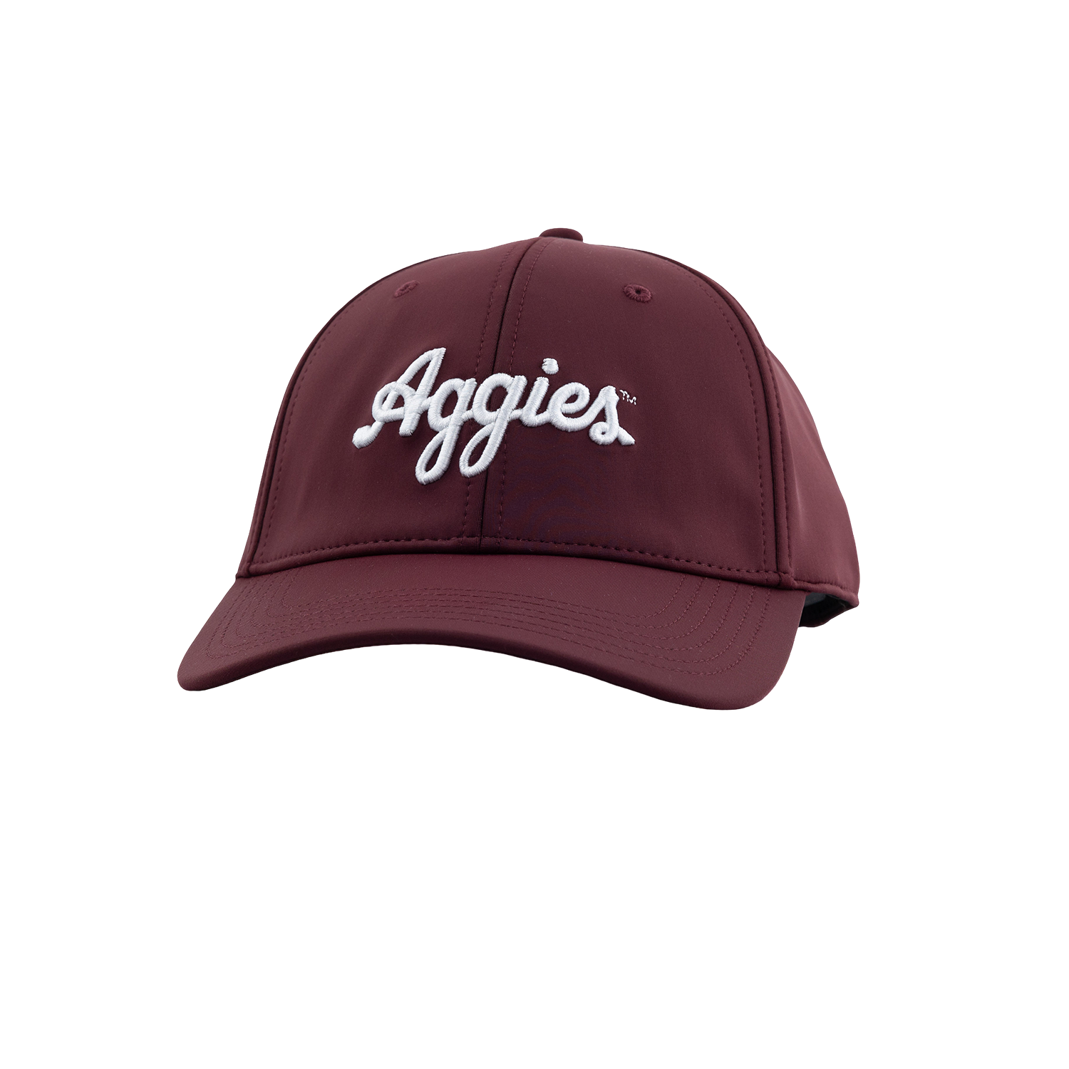 Script Aggies Collegiate Outfitters 6 Panel Hat - Maroon