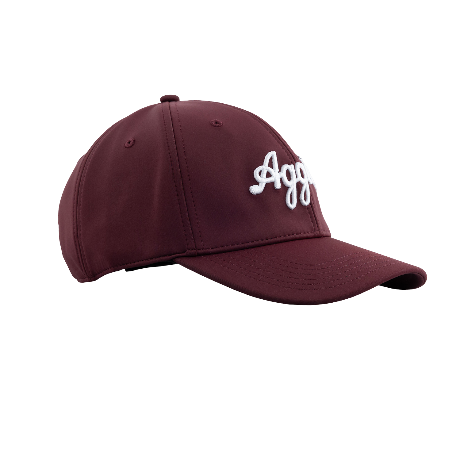 Script Aggies Collegiate Outfitters 6 Panel Hat - Maroon