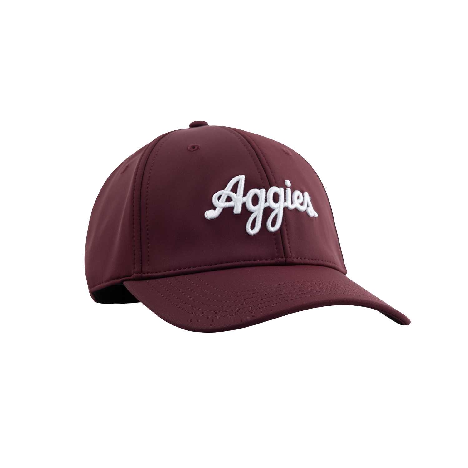 Script Aggies Collegiate Outfitters 6 Panel Hat - Maroon