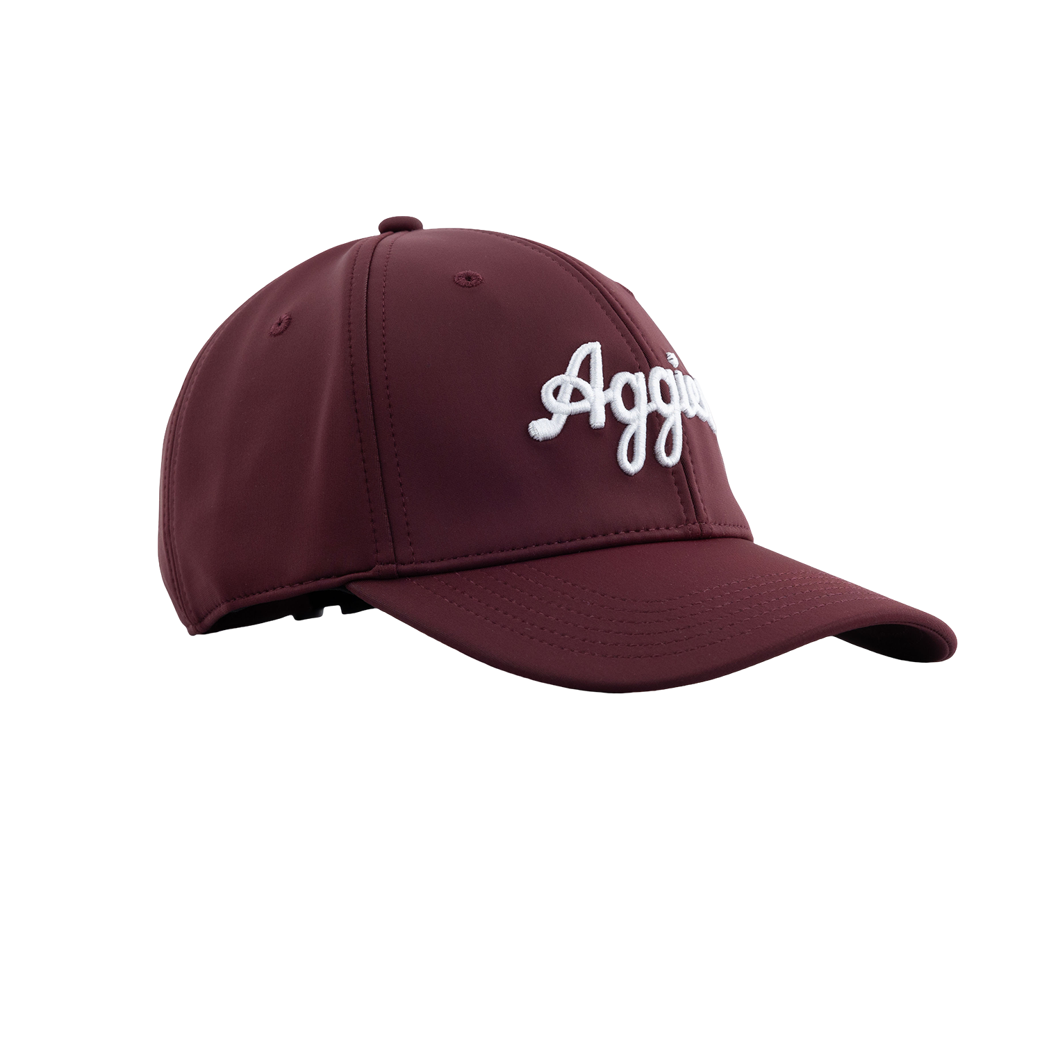 Script Aggies Collegiate Outfitters 6 Panel Hat - Maroon