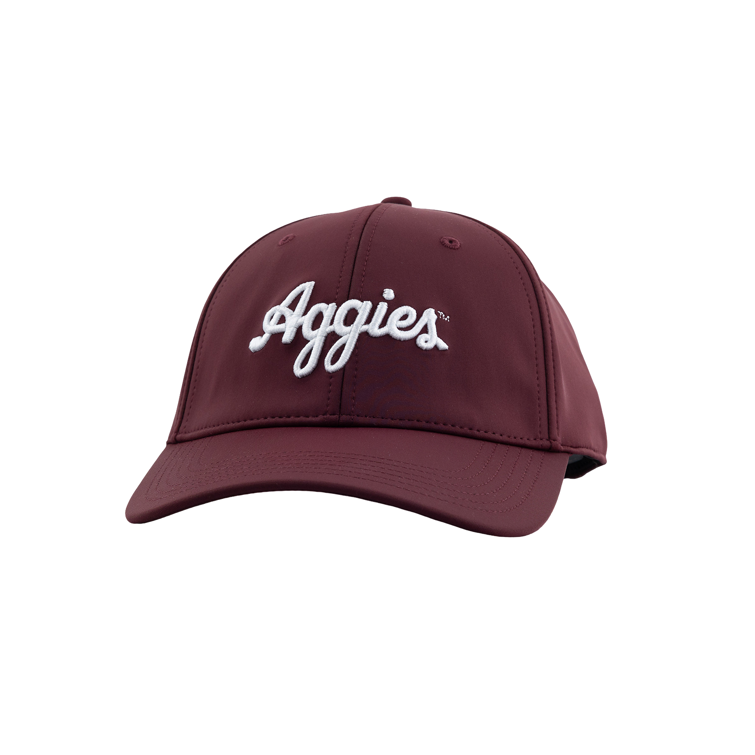 Script Aggies Collegiate Outfitters 6 Panel Hat - Maroon