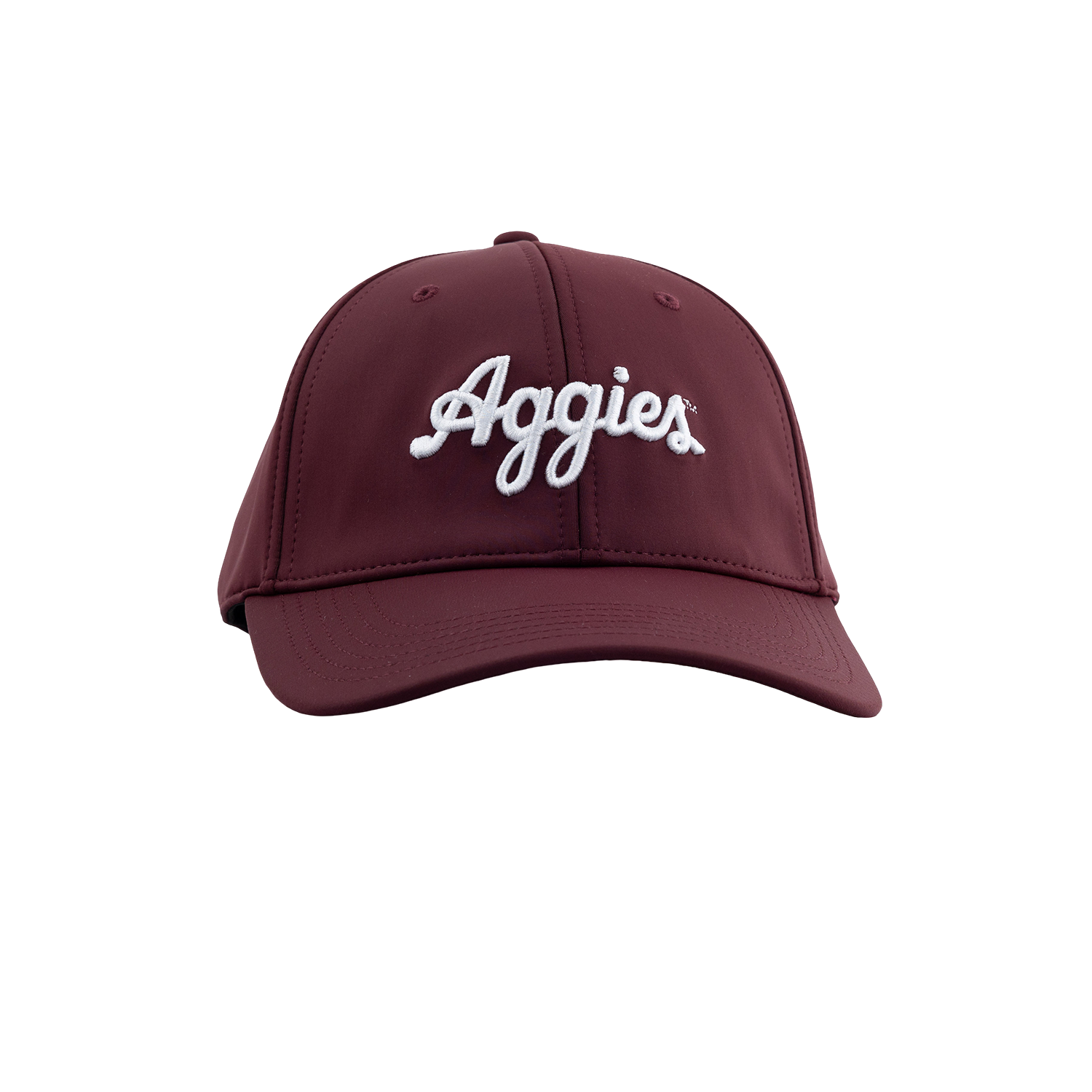 Script Aggies Collegiate Outfitters 6 Panel Hat - Maroon
