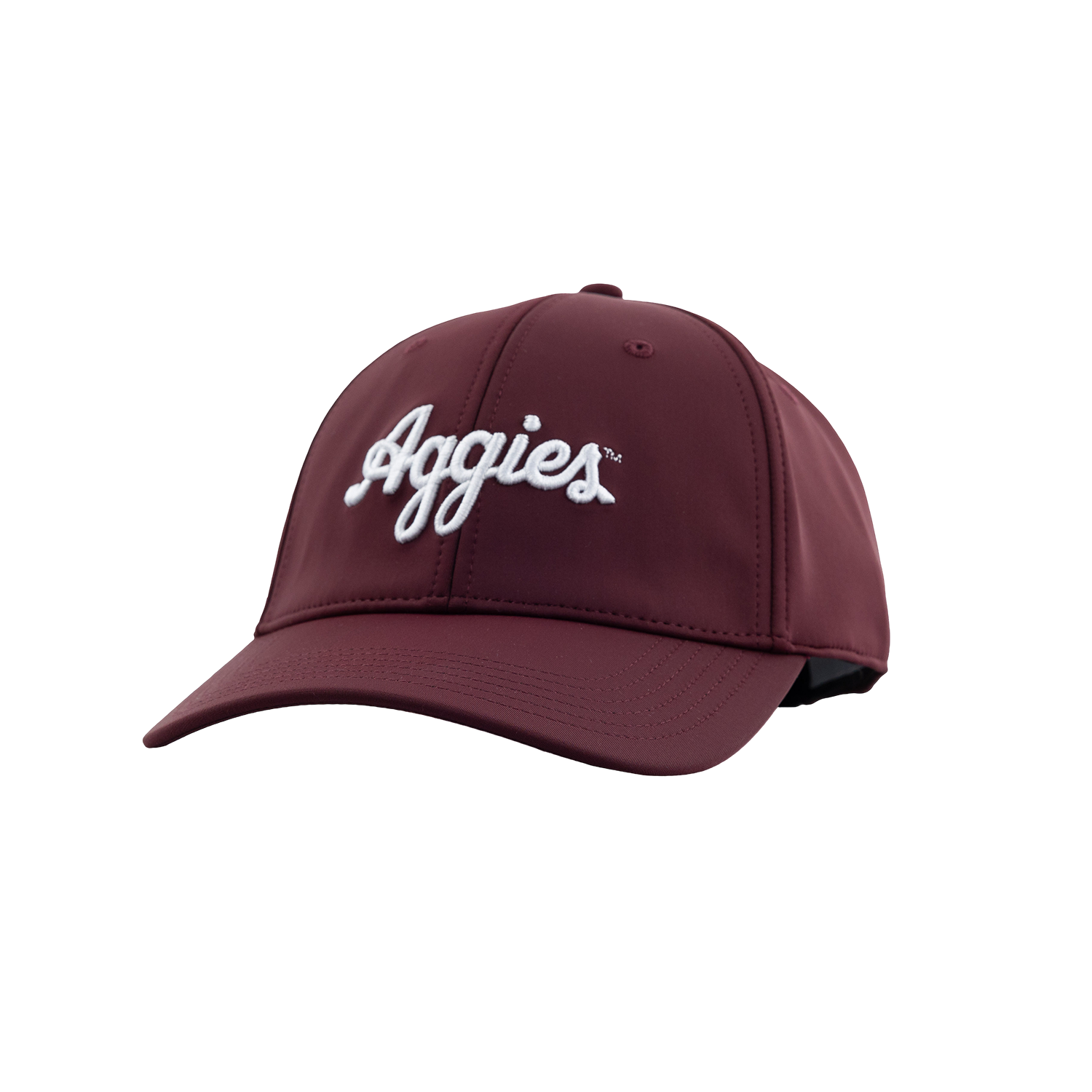Script Aggies Collegiate Outfitters 6 Panel Hat - Maroon