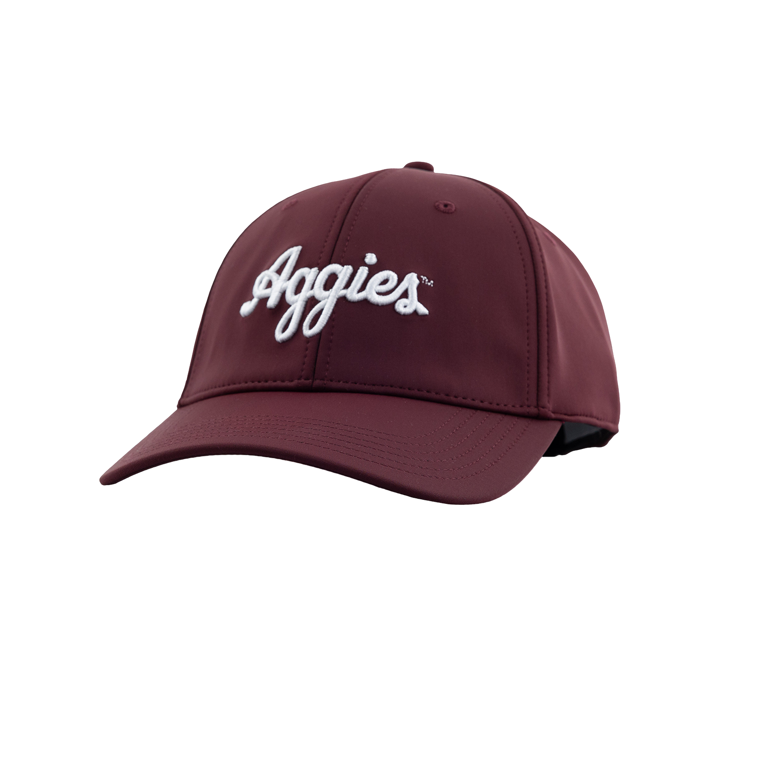 Script Aggies Collegiate Outfitters 6 Panel Hat - Maroon