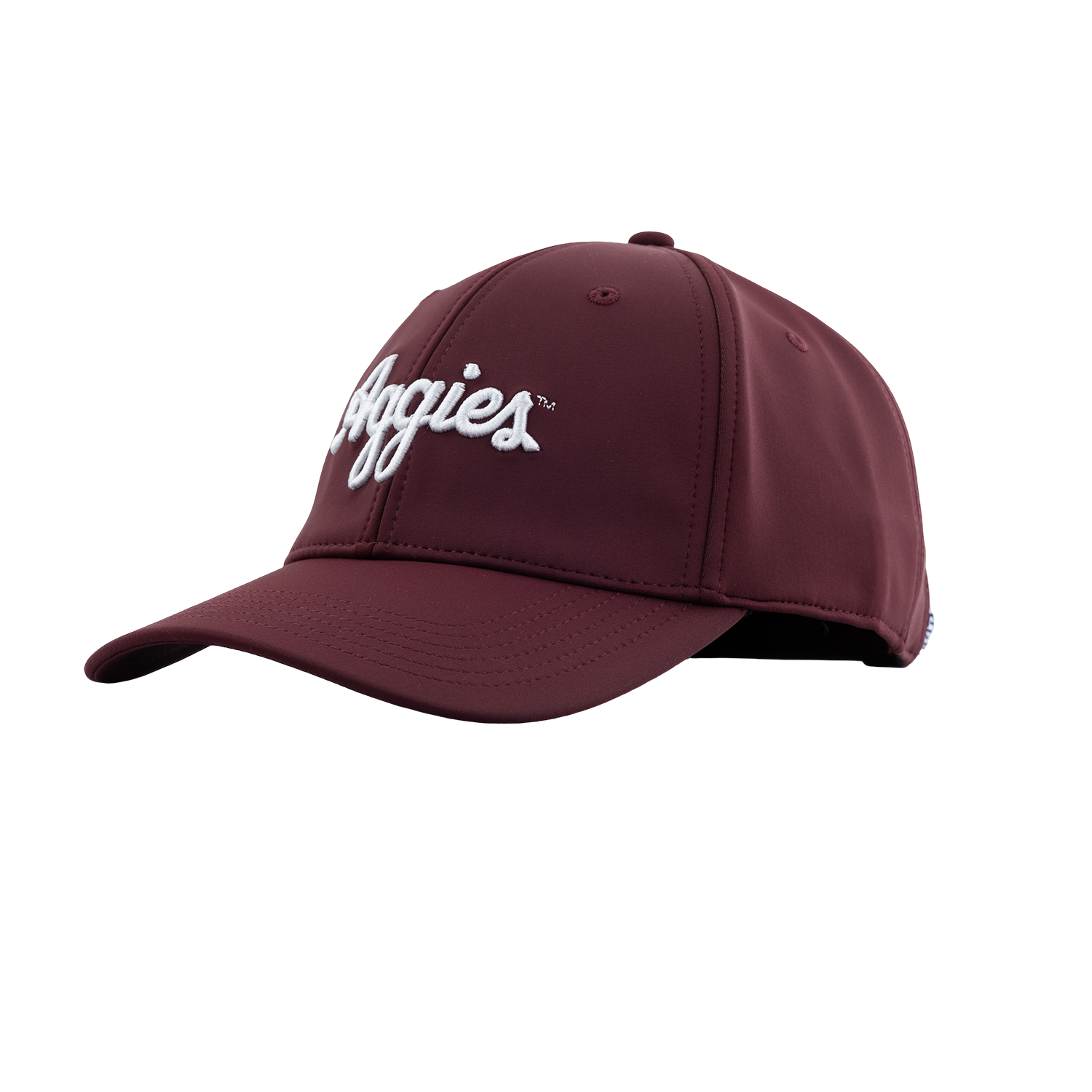 Script Aggies Collegiate Outfitters 6 Panel Hat - Maroon