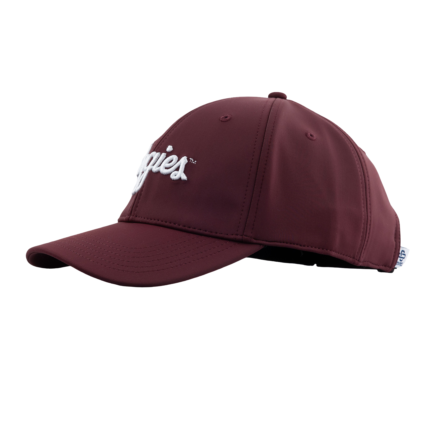 Script Aggies Collegiate Outfitters 6 Panel Hat - Maroon
