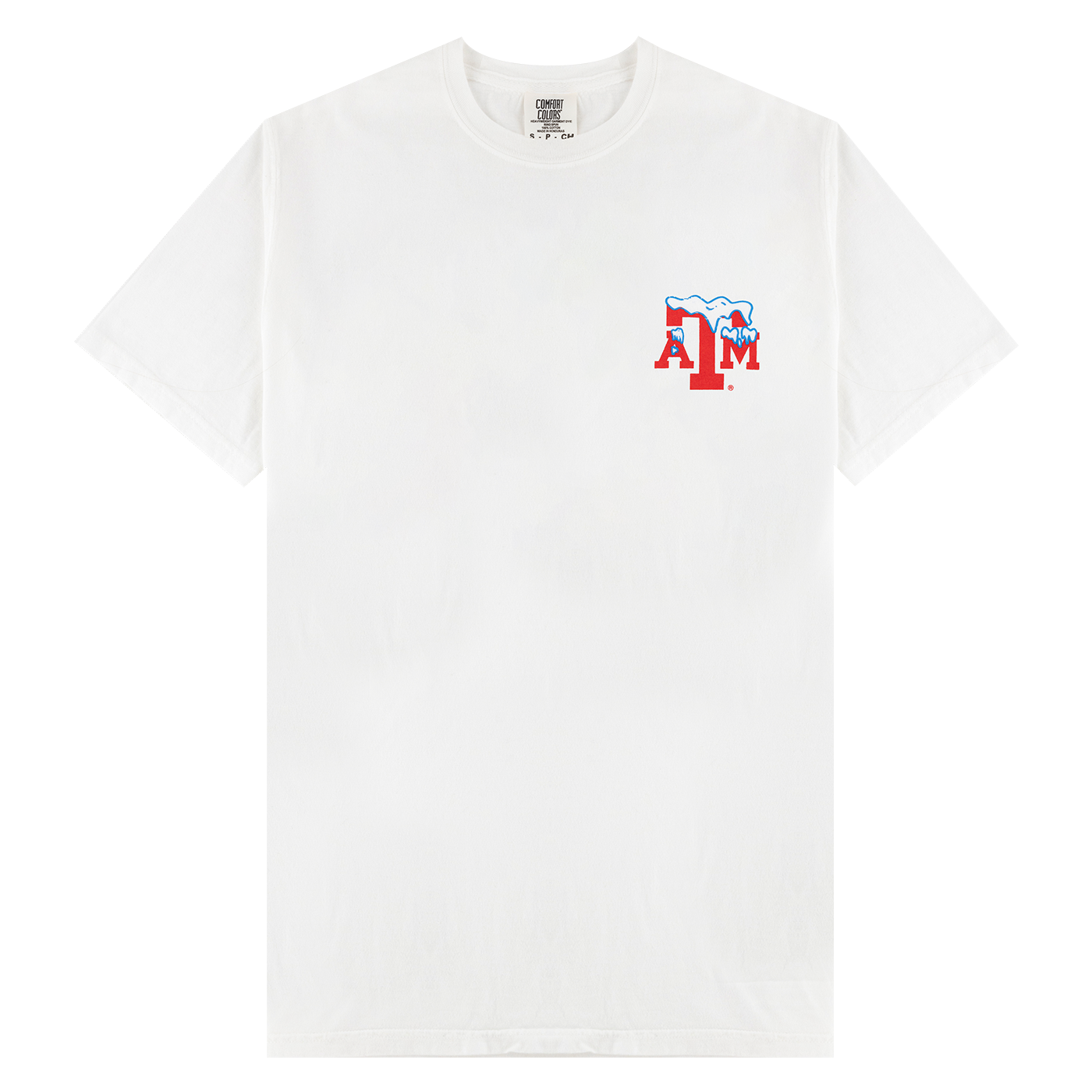 Aggie Comfort Colors Ice Machine T-Shirt - White
