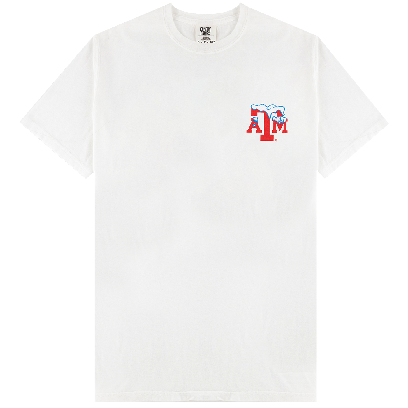 Aggie Comfort Colors Ice Machine T-Shirt - White