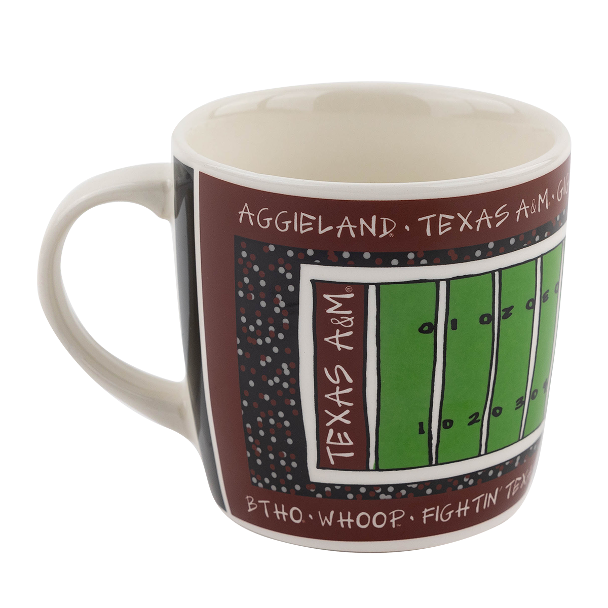 Texas A&M Magnolia Lane Traditions Stadium Mug