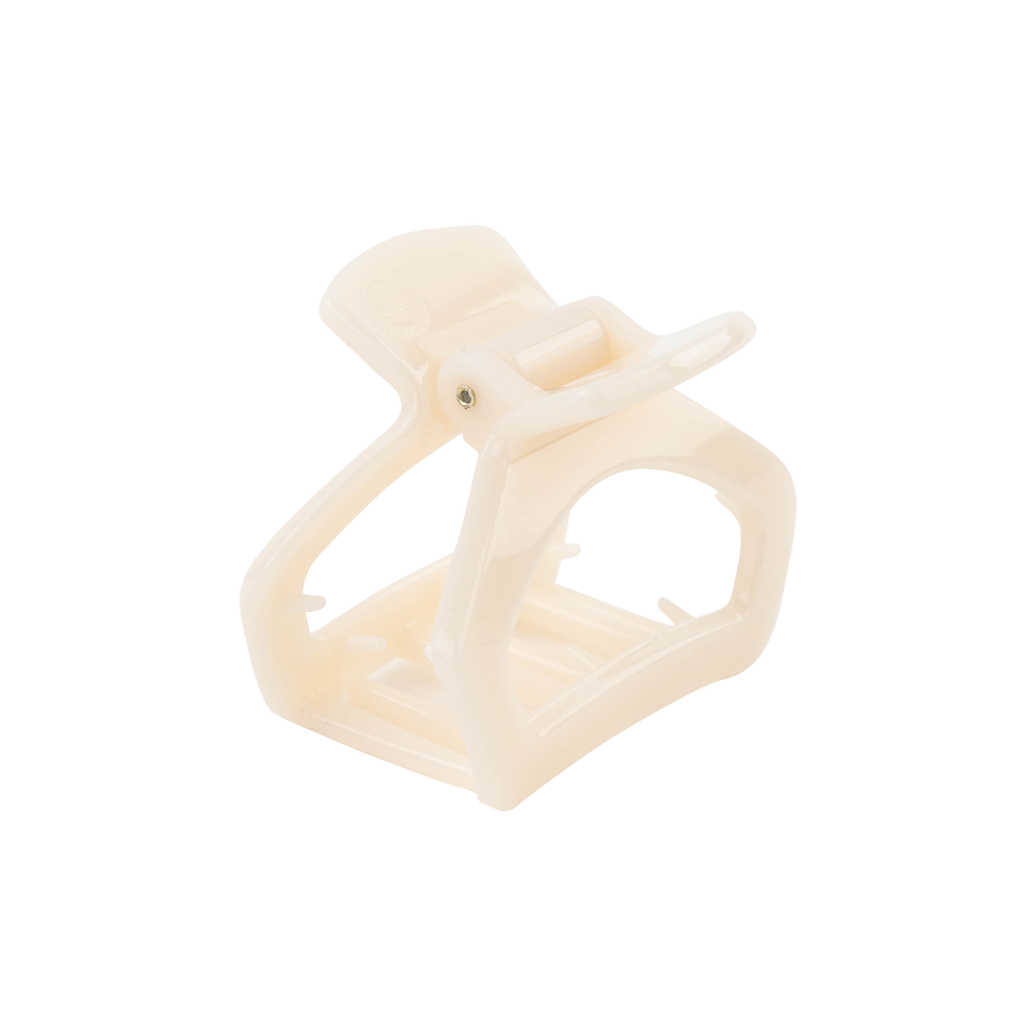 Teleties Petite Claw Clip - White