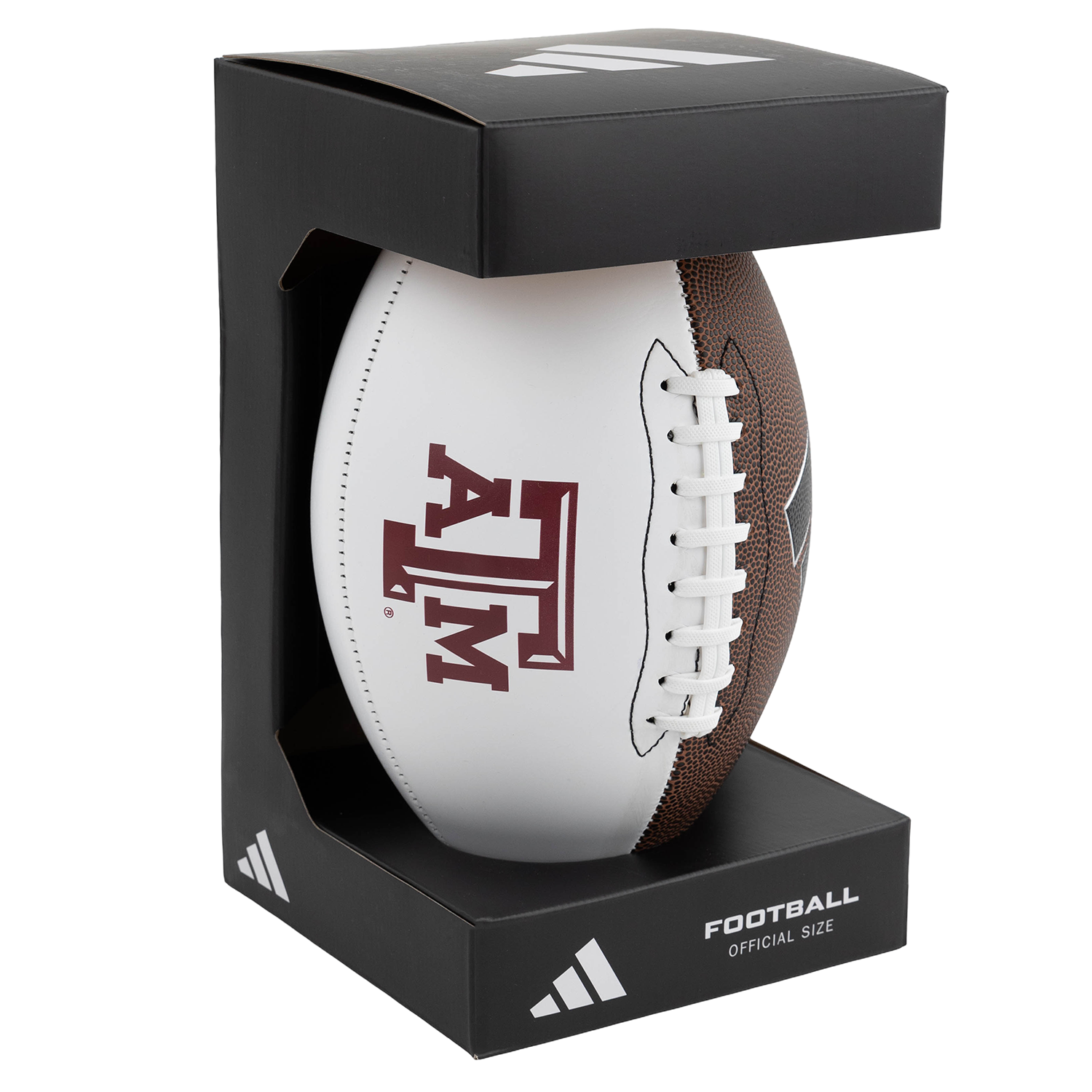 Texas A&M Adidas Autograph Official Size Football